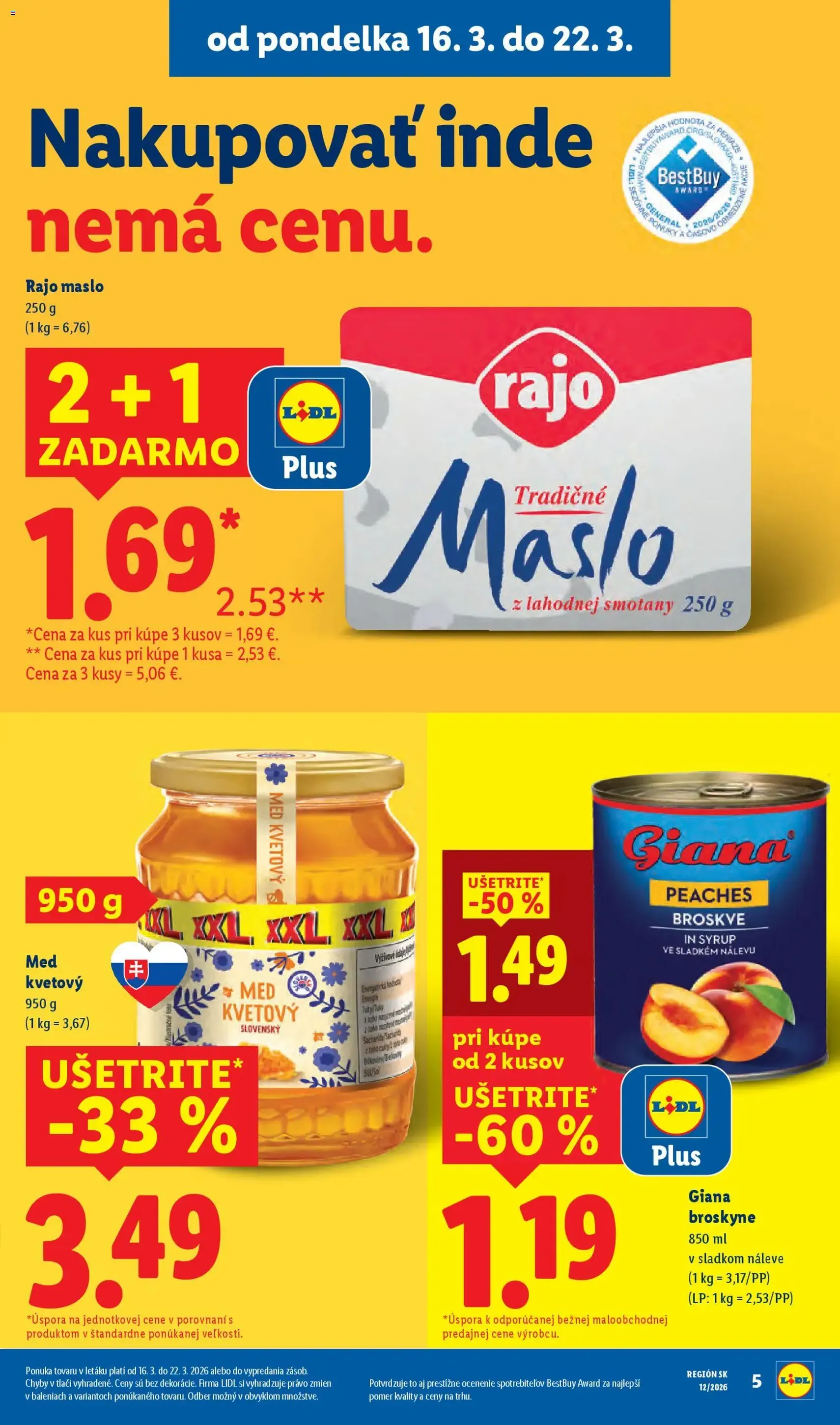 Lidl Leták - platný leták od 16.03.2026 strana 11 z 104
