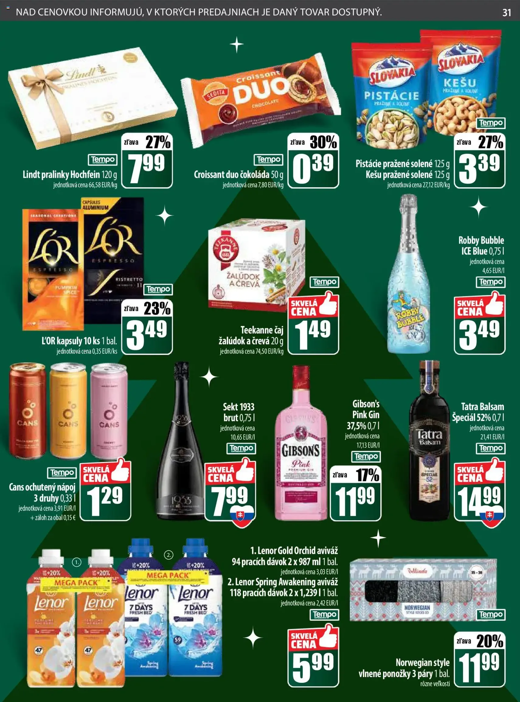 COOP Jednota leták - platný leták od 18.12.2025 strana 31 z 32