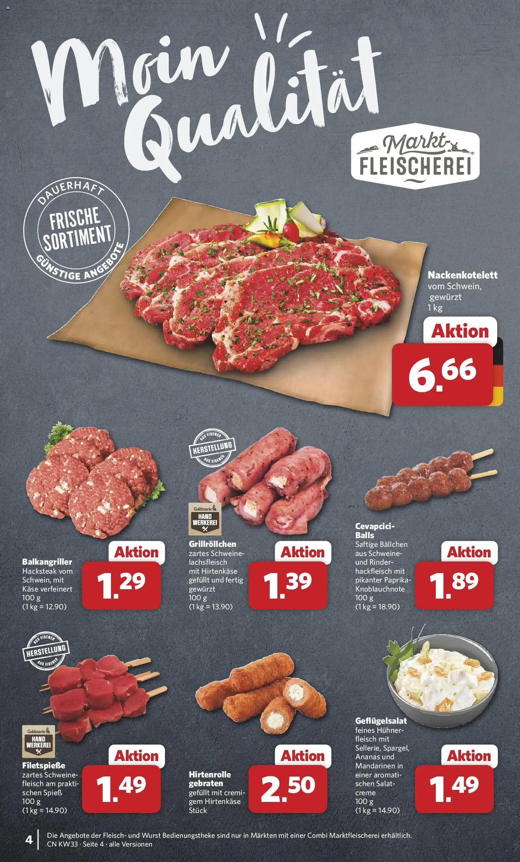 Combi Prospekt - Gültiger Prospekt ab 10.08.2026, Seite 4 von insgesamt 38
