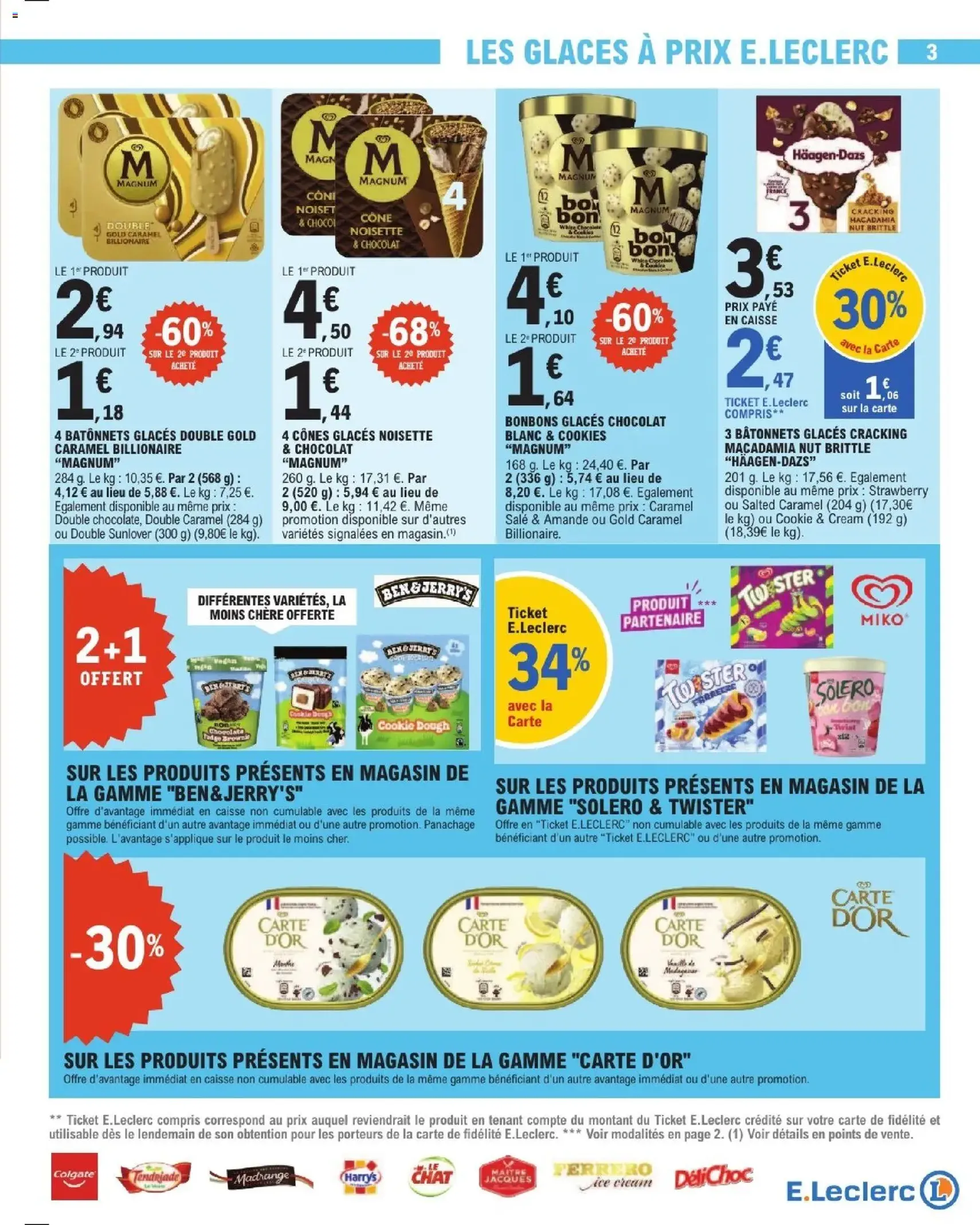 E.Leclerc catalogue - brochure valable à partir du 21/07/2026, page 3 sur 28