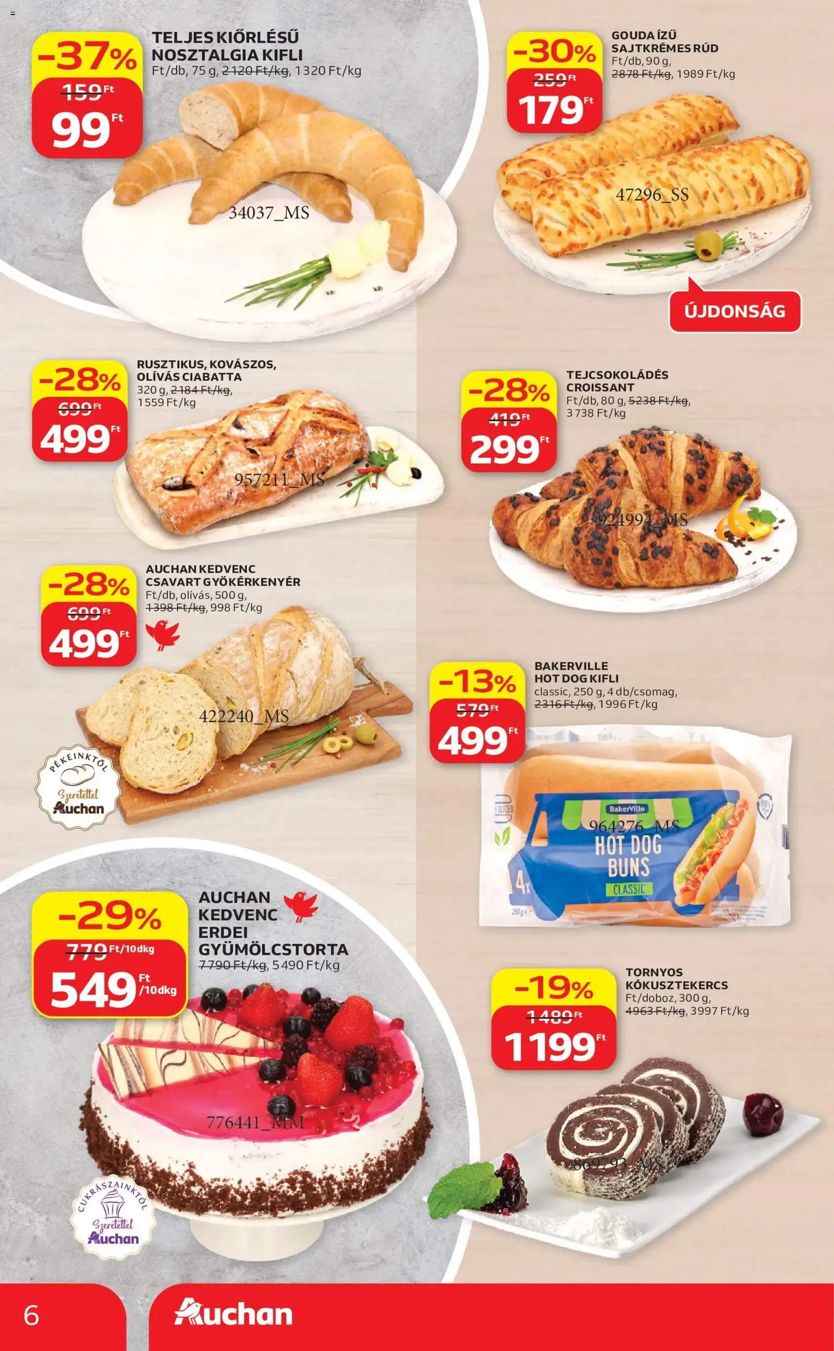 Auchan akciós újság - 2026.06.25. érvényes szórólap 6 oldal 38 oldalból