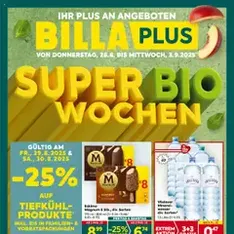 Billa Plus Flugblatt - Prospekt Vorschau gültig ab 28.08.2025