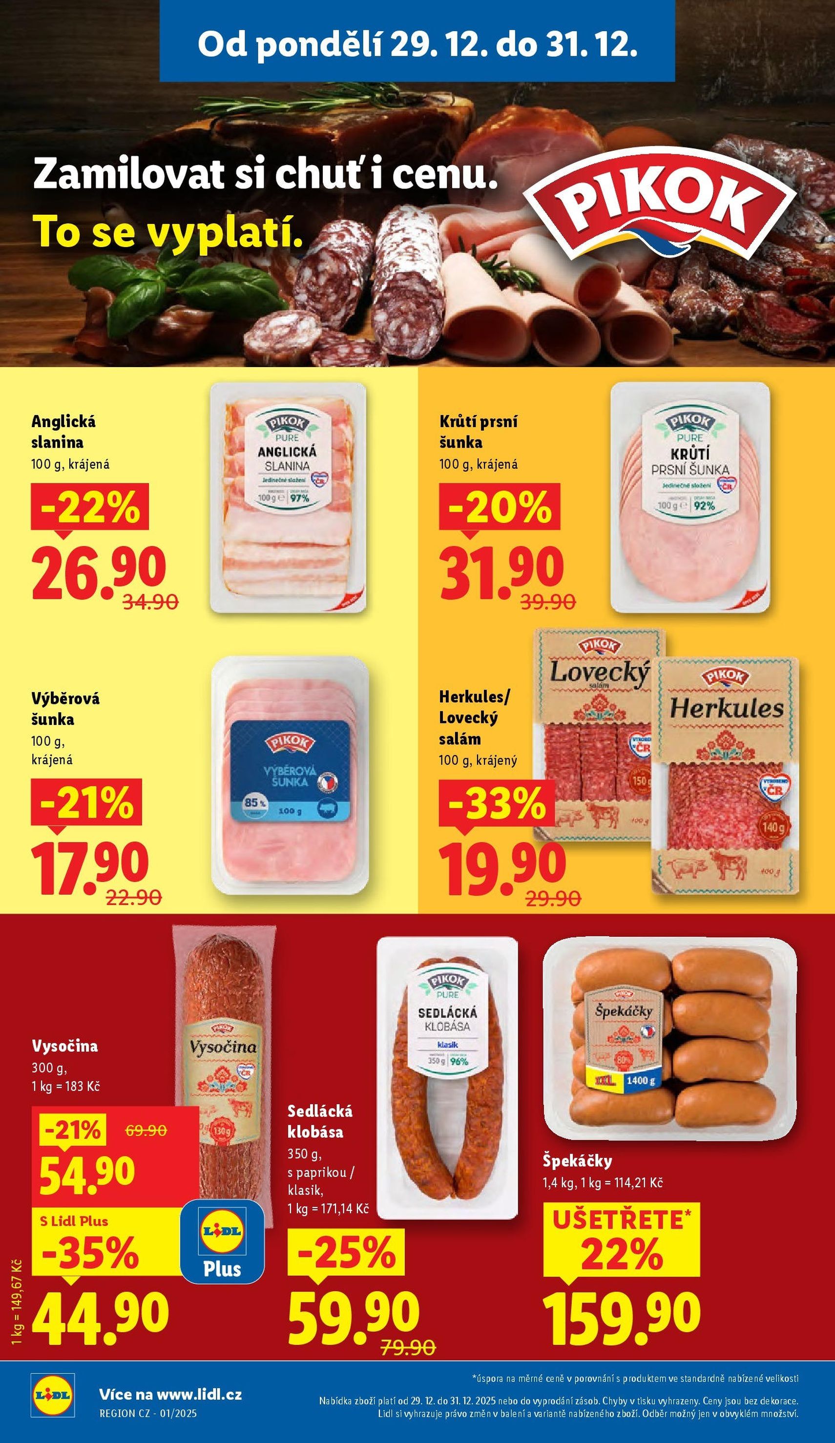 Lidl leták - platný leták od 29.12.2025 strana 12 z 41