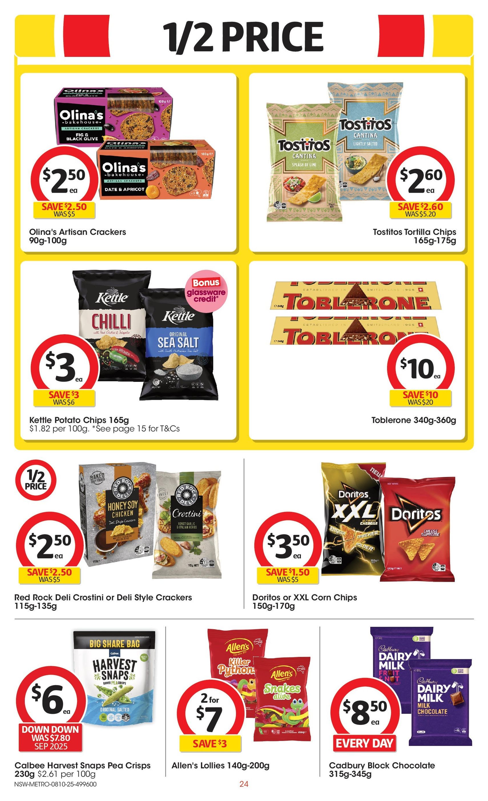 Coles Catalogue NSW - valid flyer from 08/10/2025, page 24 of 49