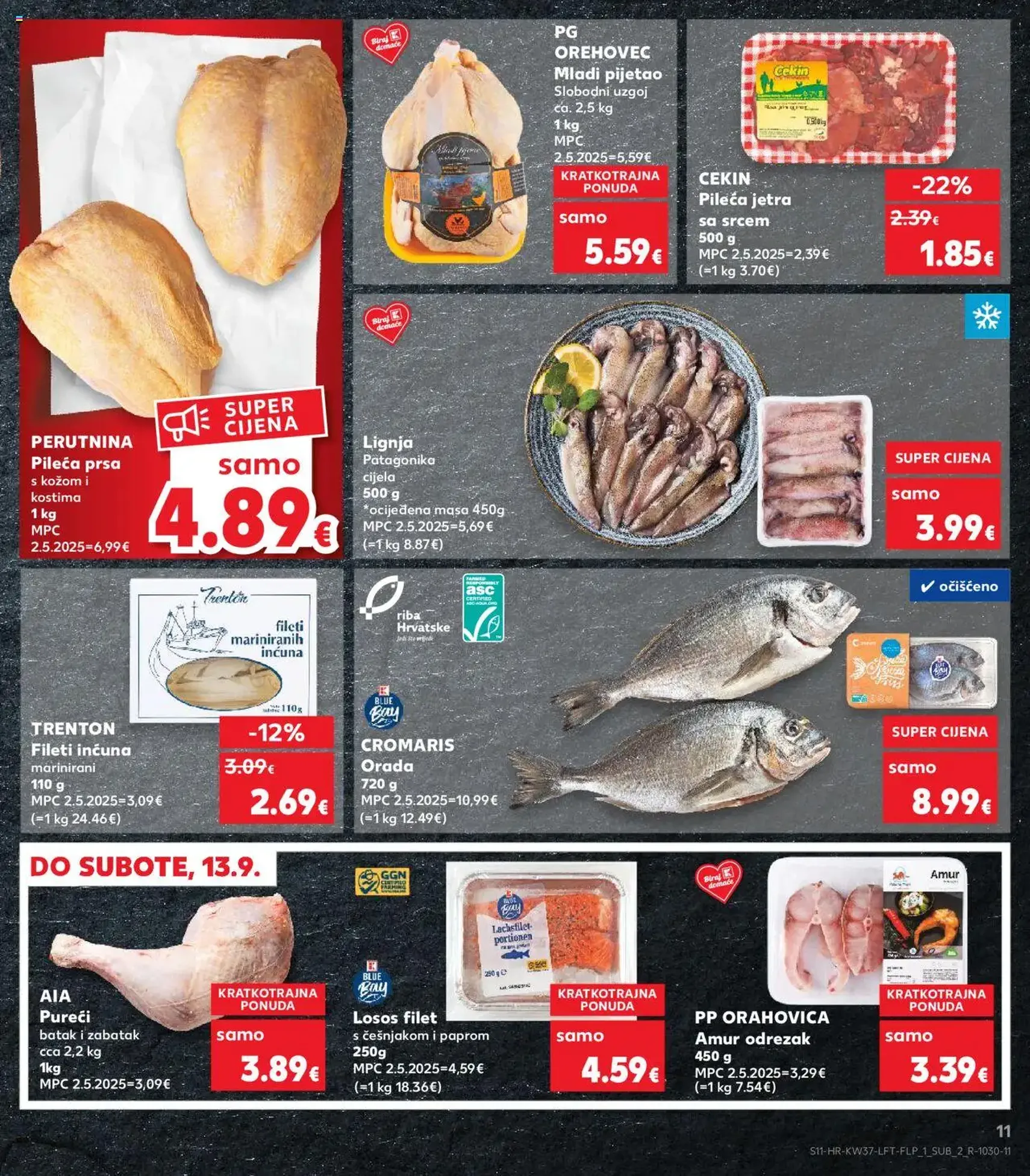 Kaufland HR - Osijek - 2025.09.10. érvényes szórólap 11 oldal 40 oldalból