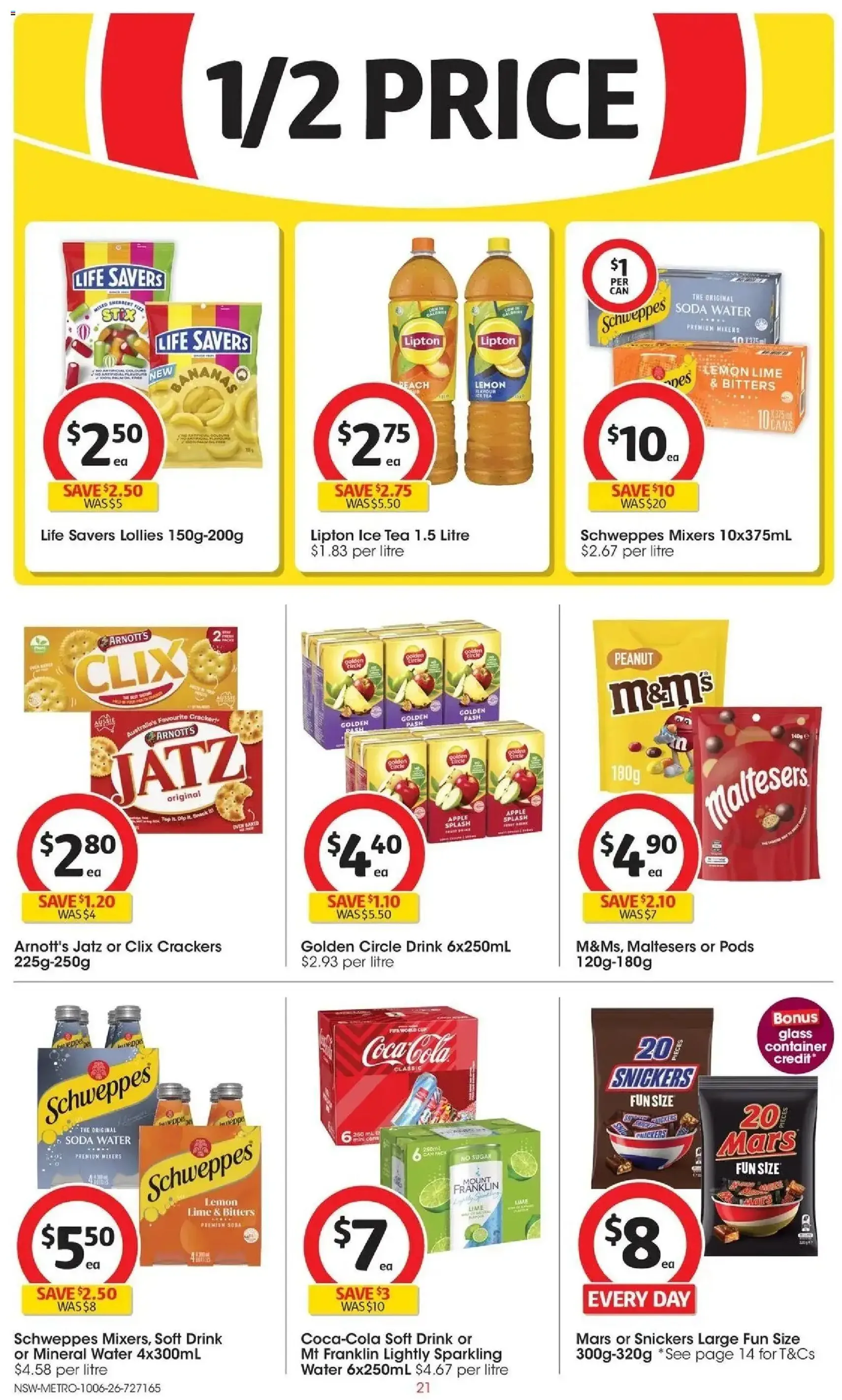 Coles catalogue - valid flyer from 10/06/2026, page 21 of 47