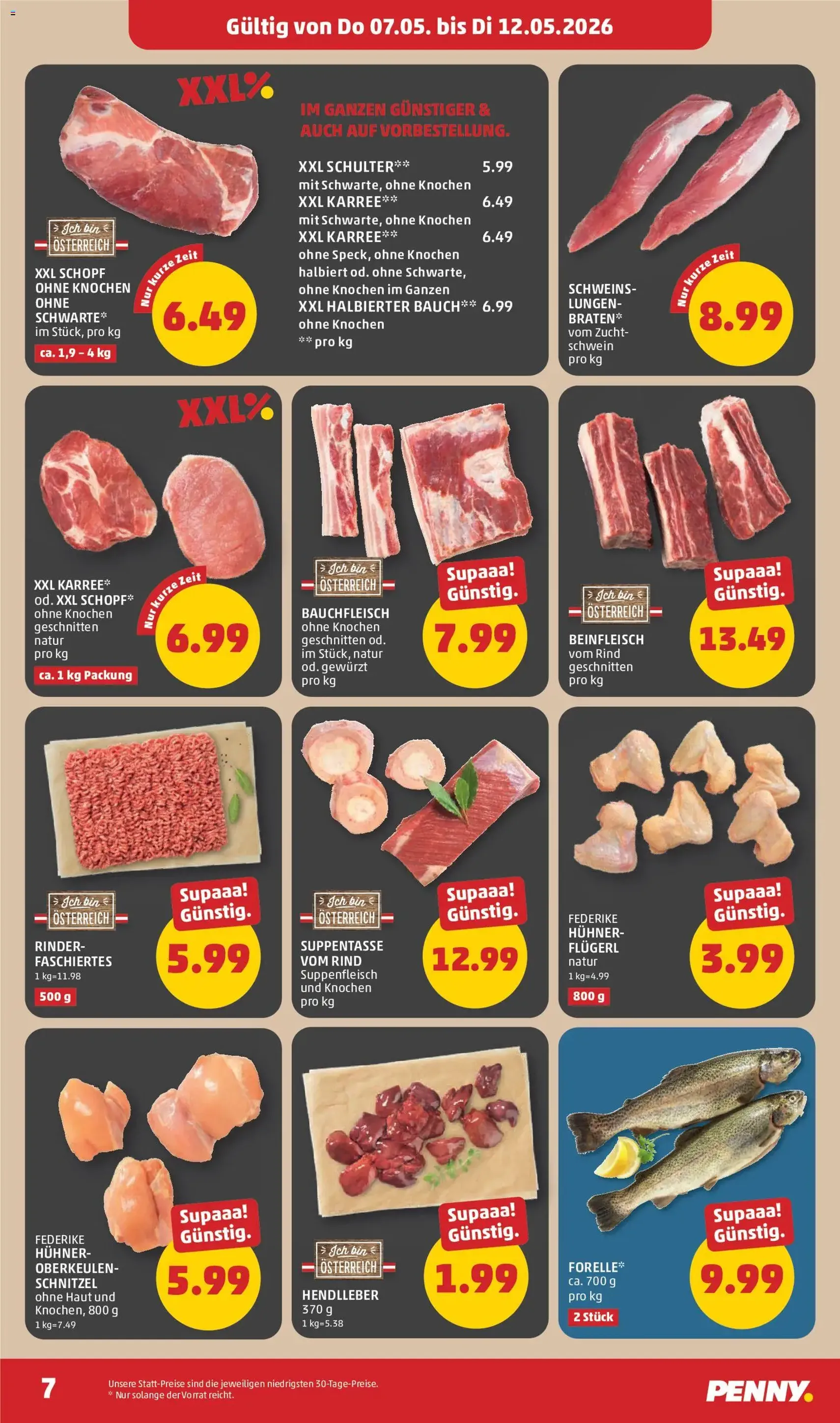 Penny Markt - Flugblatt - Gültiger Prospekt ab 07.05.2026, Seite 7 von insgesamt 28