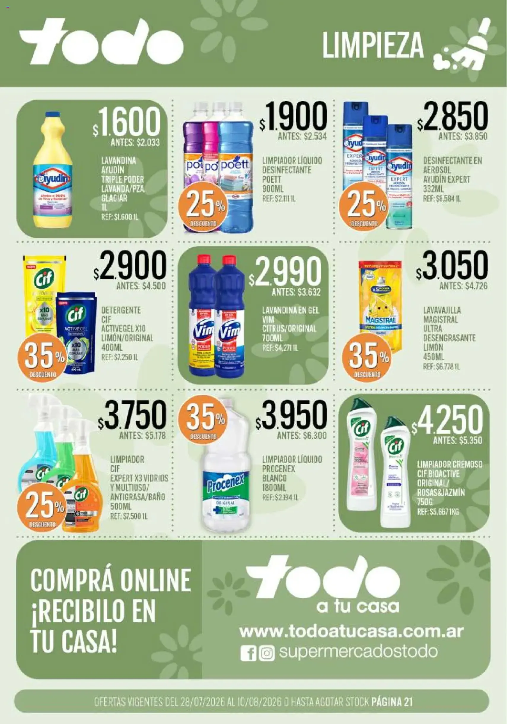 Supermercados TODO Ofertas - folleto válido desde 28/07/2026 página 21 de 24