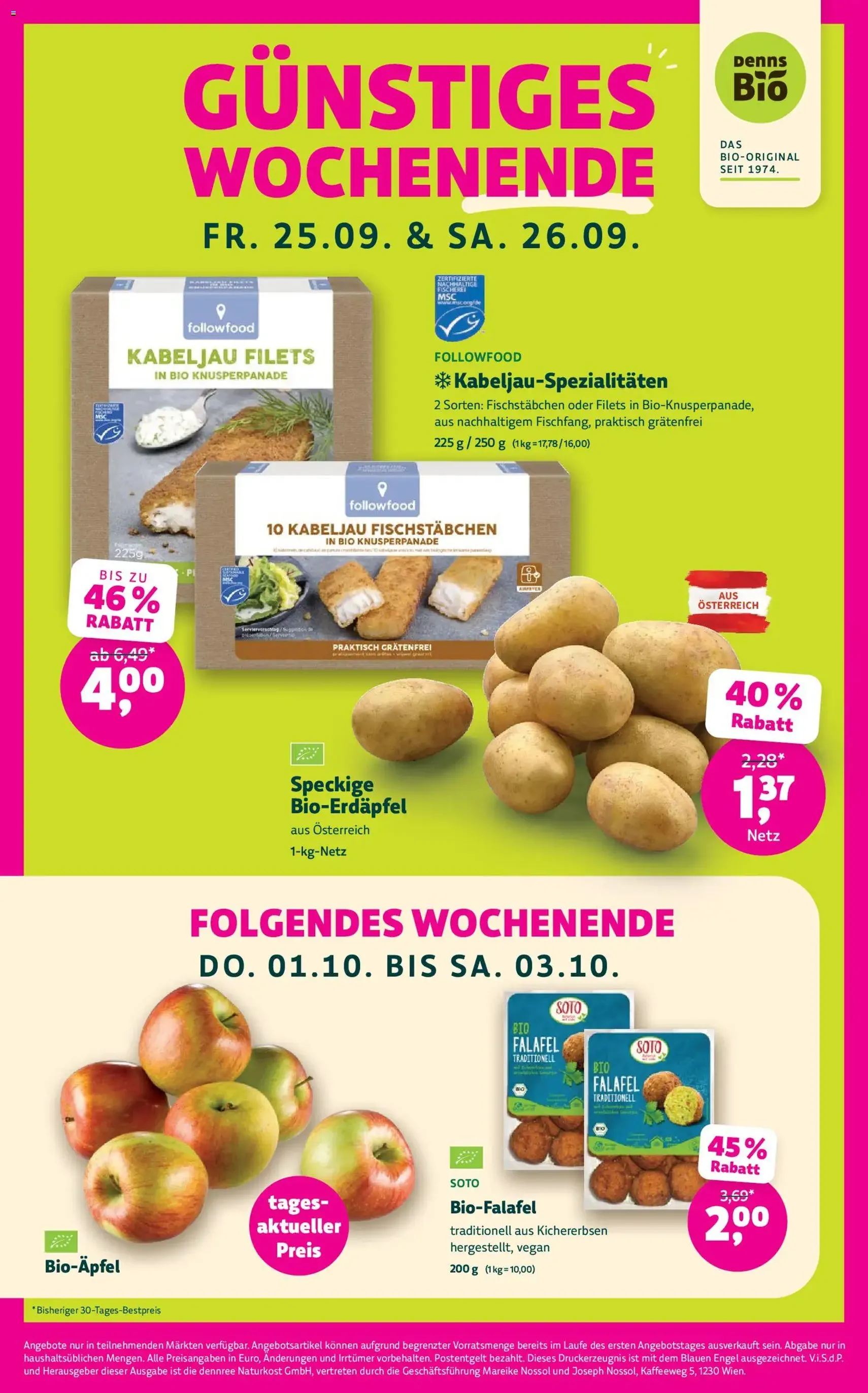 Denns BioMarkt Angebote - Gültiger Prospekt ab 23.09.2026, Seite 4 von insgesamt 14