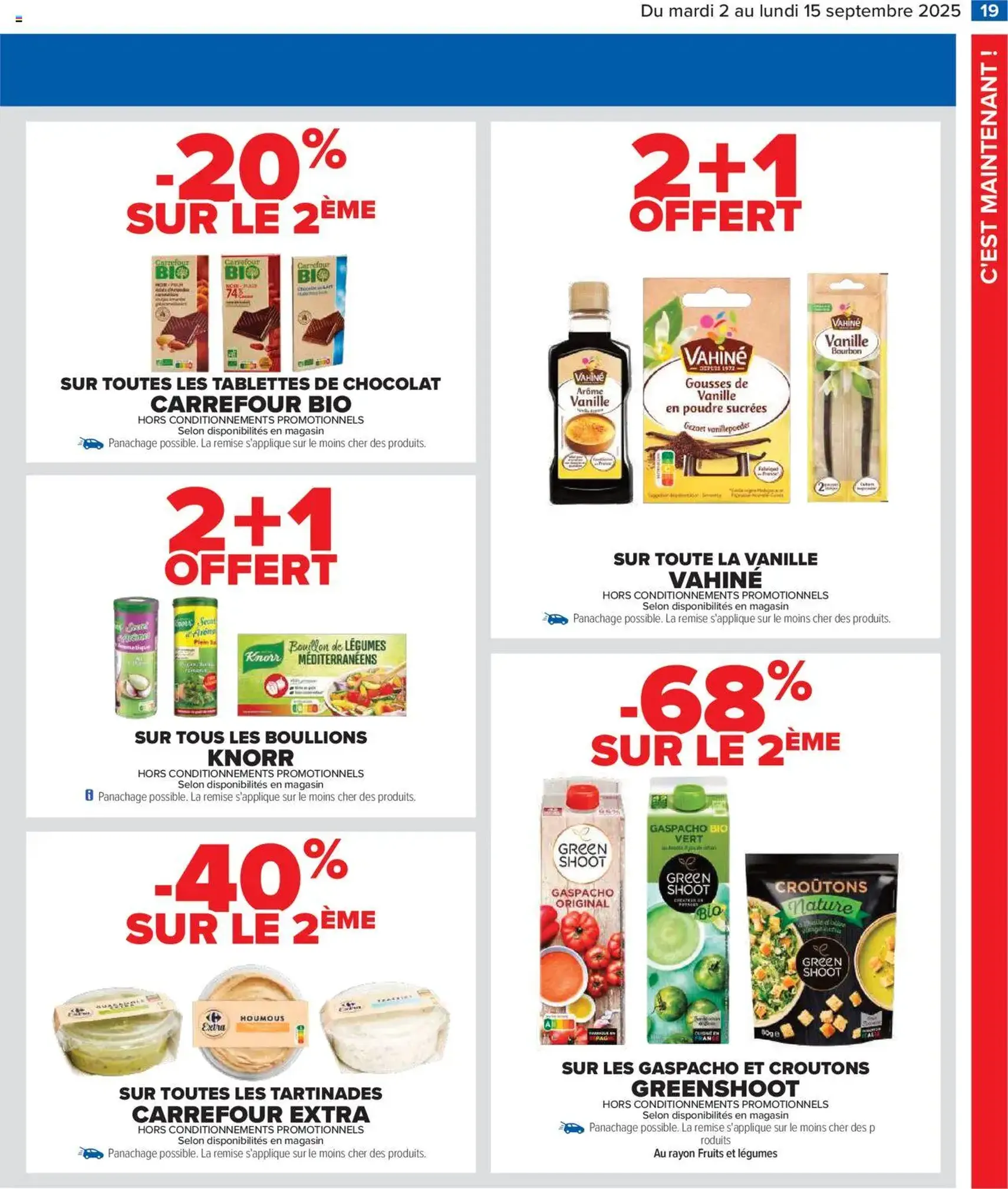 Carrefour catalogue semaine 36 - brochure valable à partir du 02/09/2025, page 21 sur 86 Carrefour catalogue semaine 36 - brochure valable à partir du 02/09/2025, page 21 sur 86
