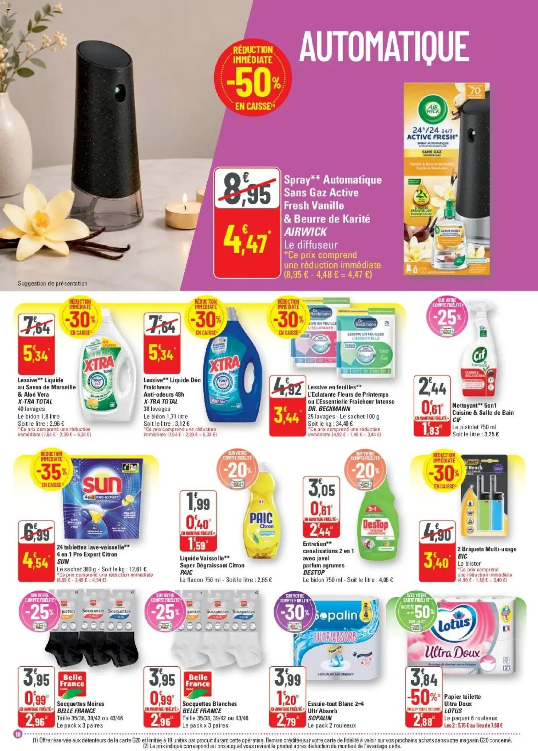 G20 Supermarchés catalogue - brochure valable à partir du 17/06/2026, page 18 sur 20
