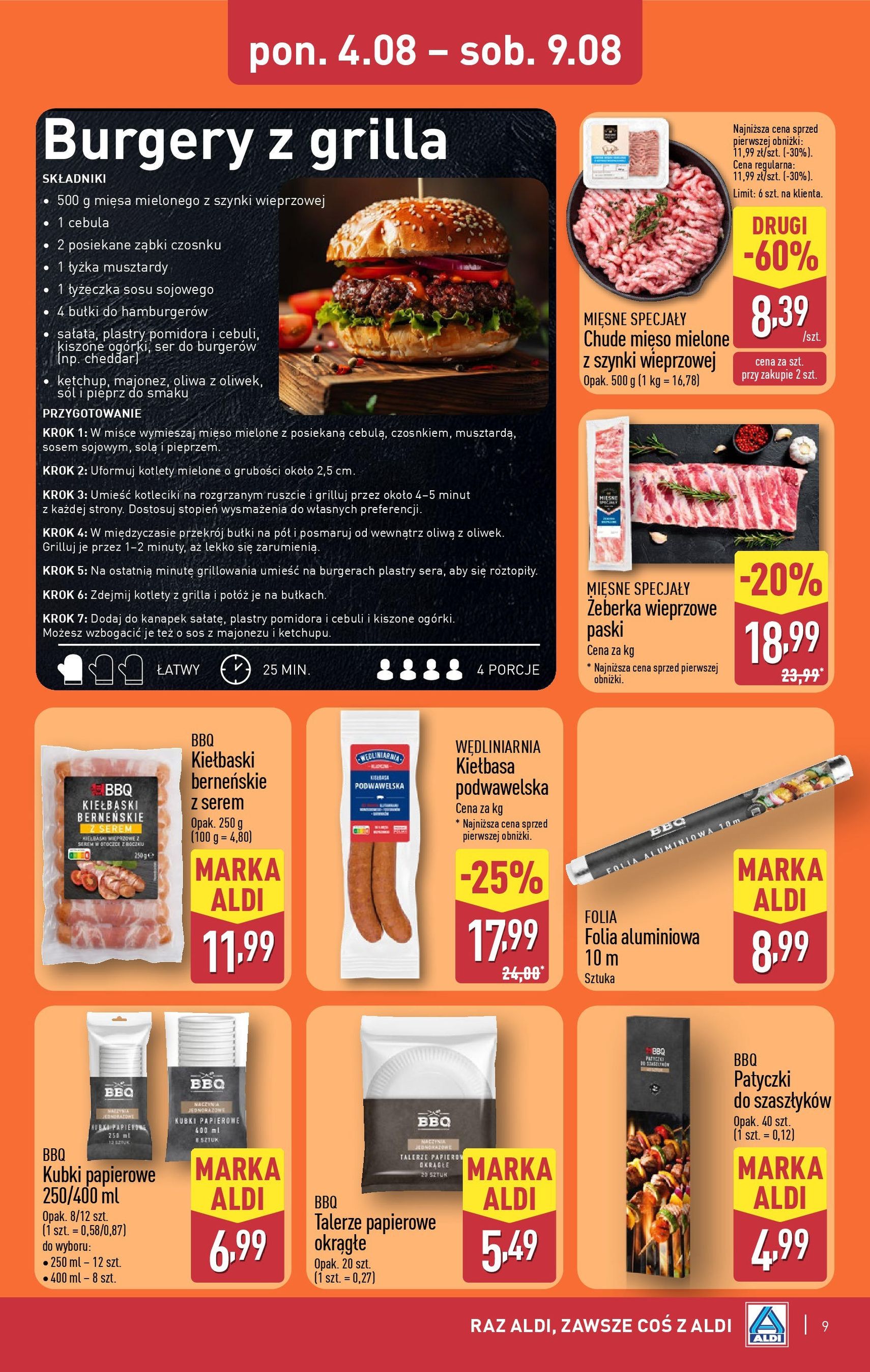Aldi Gazetka - ważny gazetka od 04.08.2025 strona 9 z 42 Aldi Gazetka - ważny gazetka od 04.08.2025 strona 9 z 42