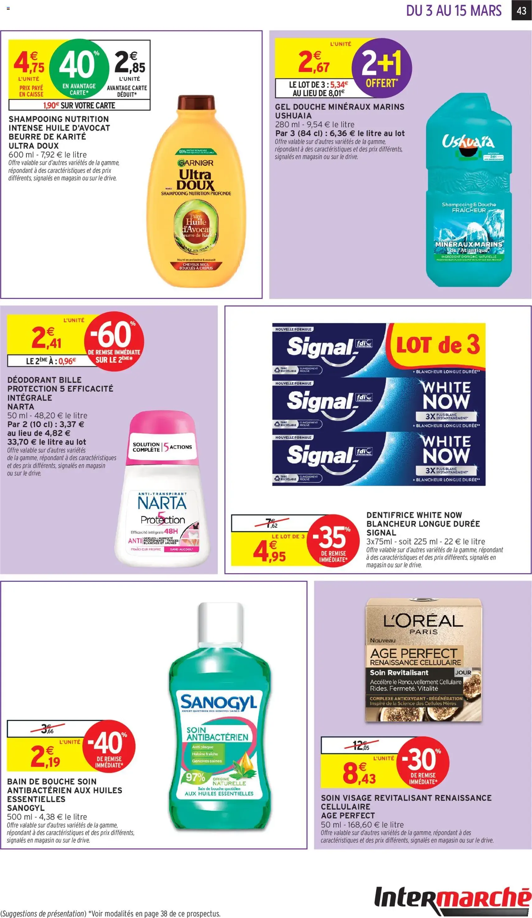 Intermarché catalogue semaine 10 - brochure valable à partir du 03/03/2026, page 43 sur 52