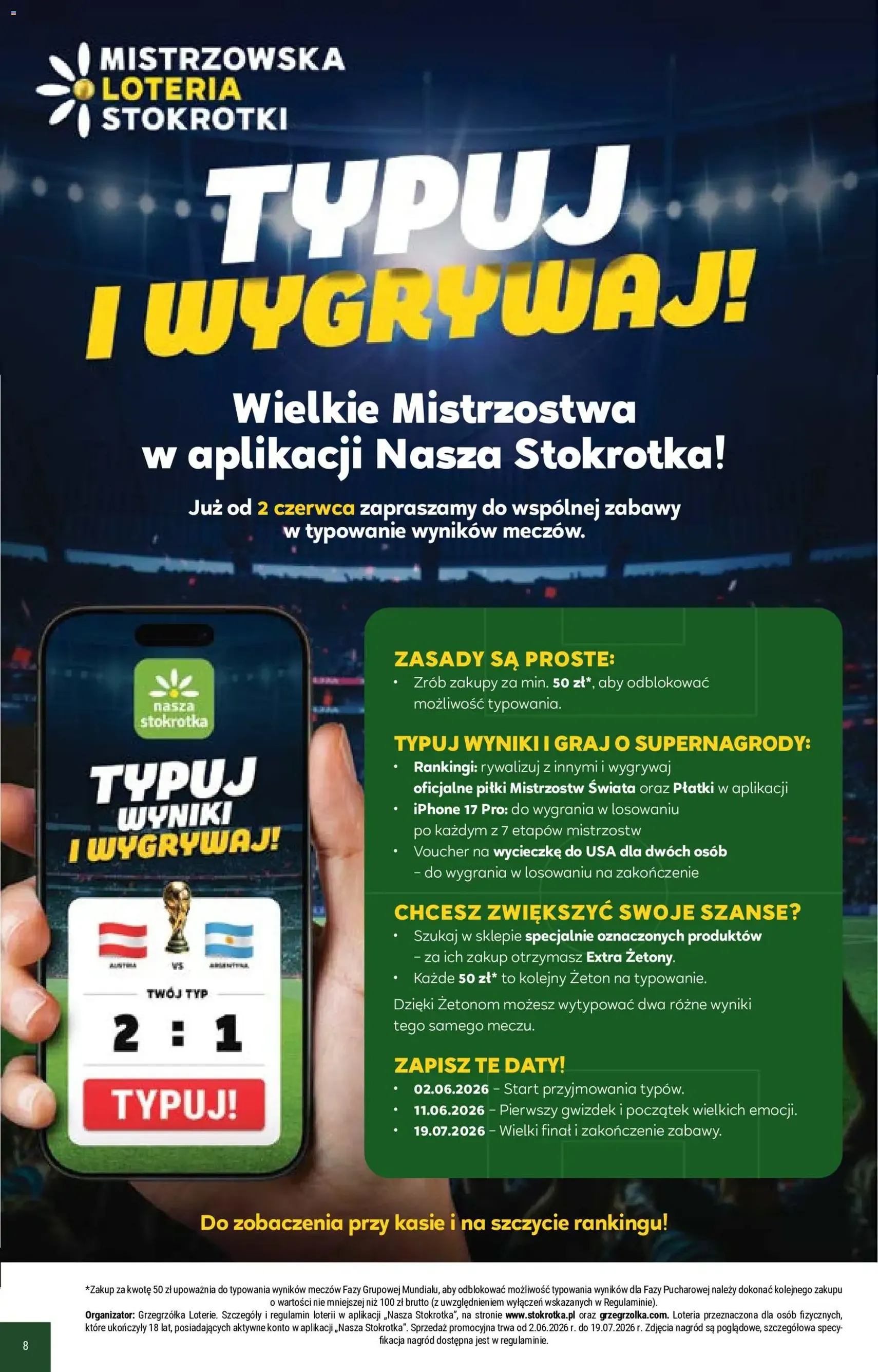 Stokrotka gazetka - ważny gazetka od 18.06.2026 strona 8 z 48