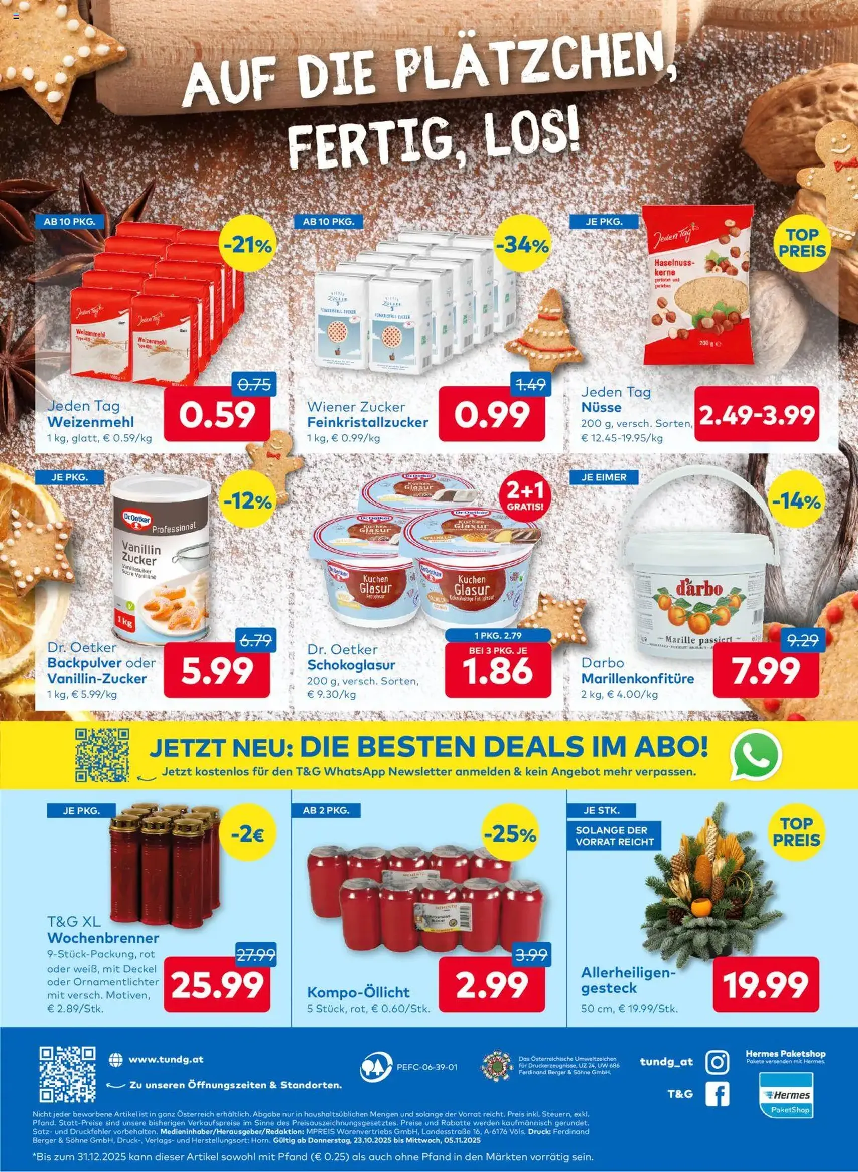 T&G Flugblatt - Gültiger Prospekt ab 23.10.2025, Seite 8 von insgesamt 8