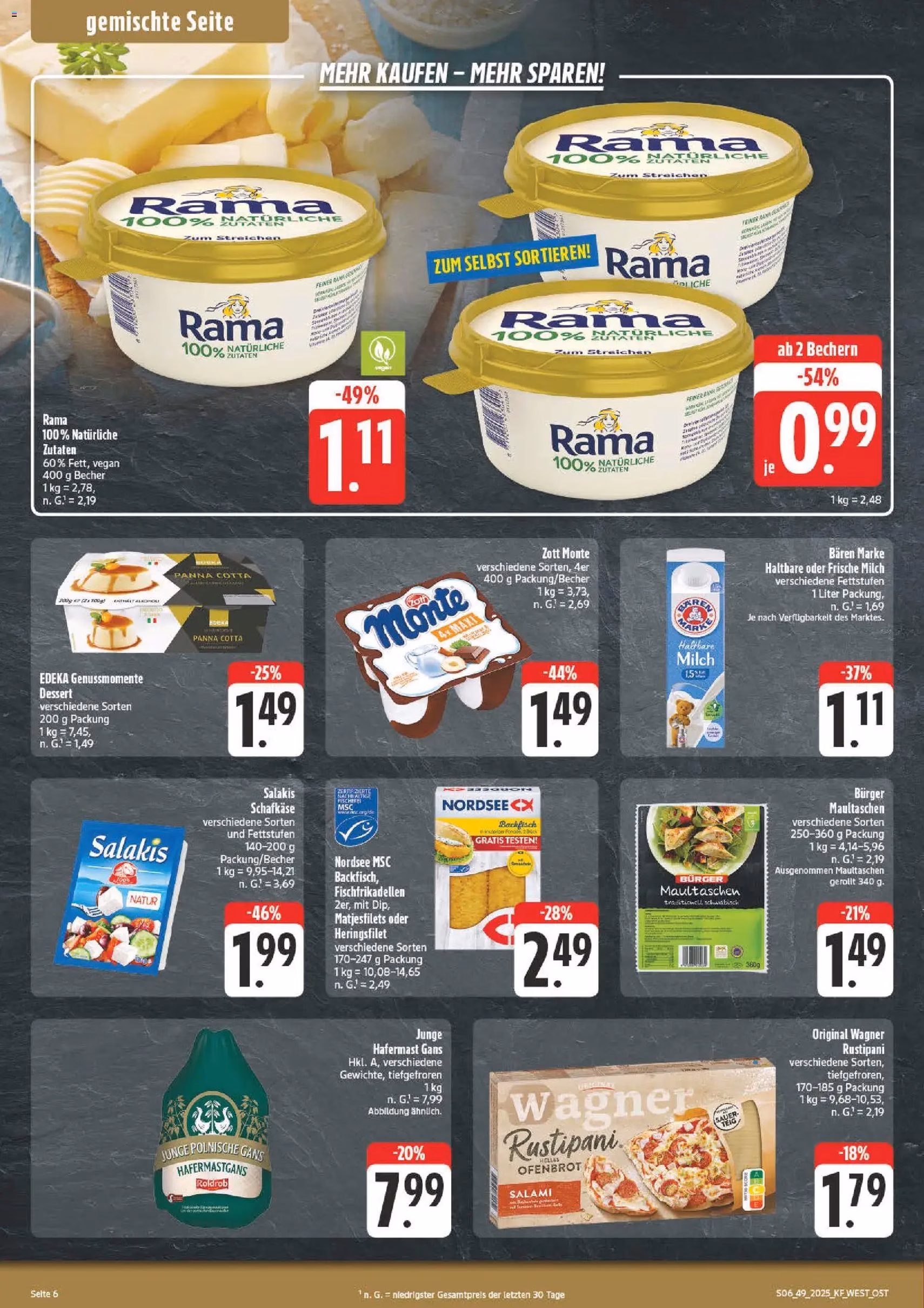 Nah & gut Prospekt - Gültiger Prospekt ab 01.12.2025, Seite 6 von insgesamt 8