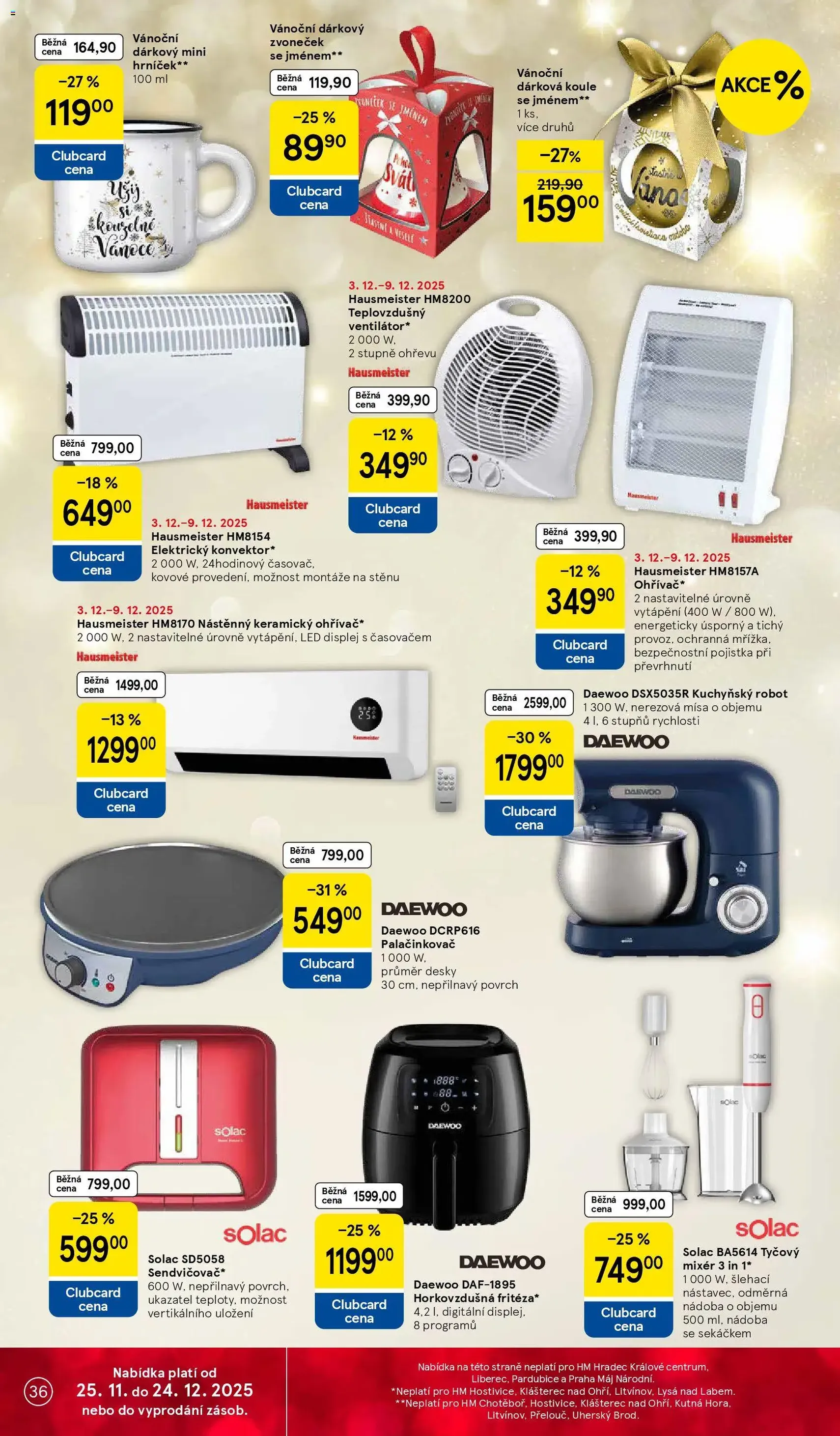 Tesco leták - Hypermarket - platný leták od 03.12.2025 strana 36 z 44