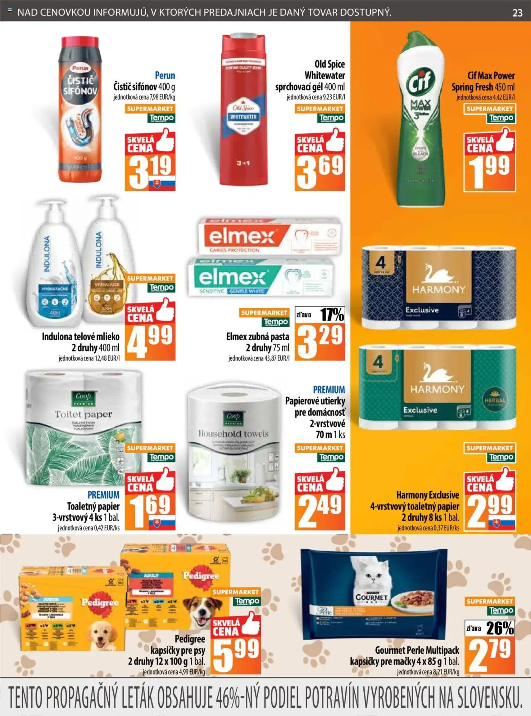 COOP Jednota leták - platný leták od 16.10.2025 strana 23 z 28 COOP Jednota leták - platný leták od 16.10.2025 strana 23 z 28