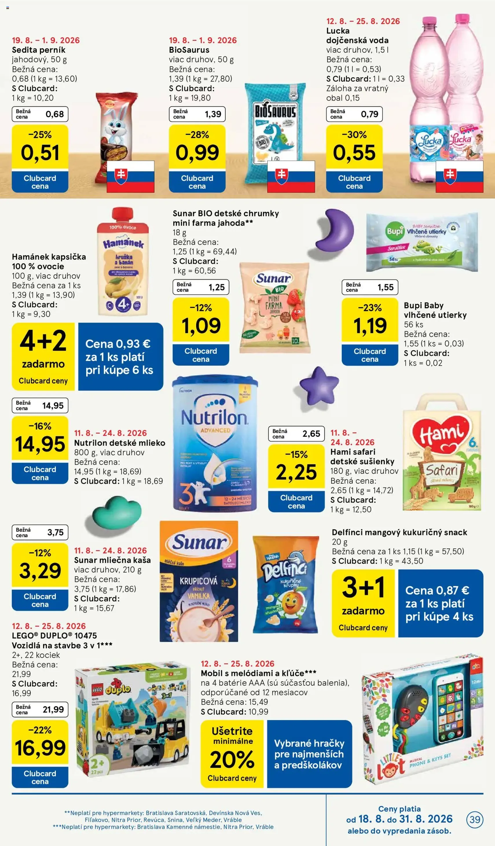 Tesco Hypermarket - leták - platný leták od 19.08.2026 strana 39 z 50