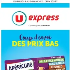 U Express catalogue - Prévisualisation du catalogue valable à partir du 09/06/2026