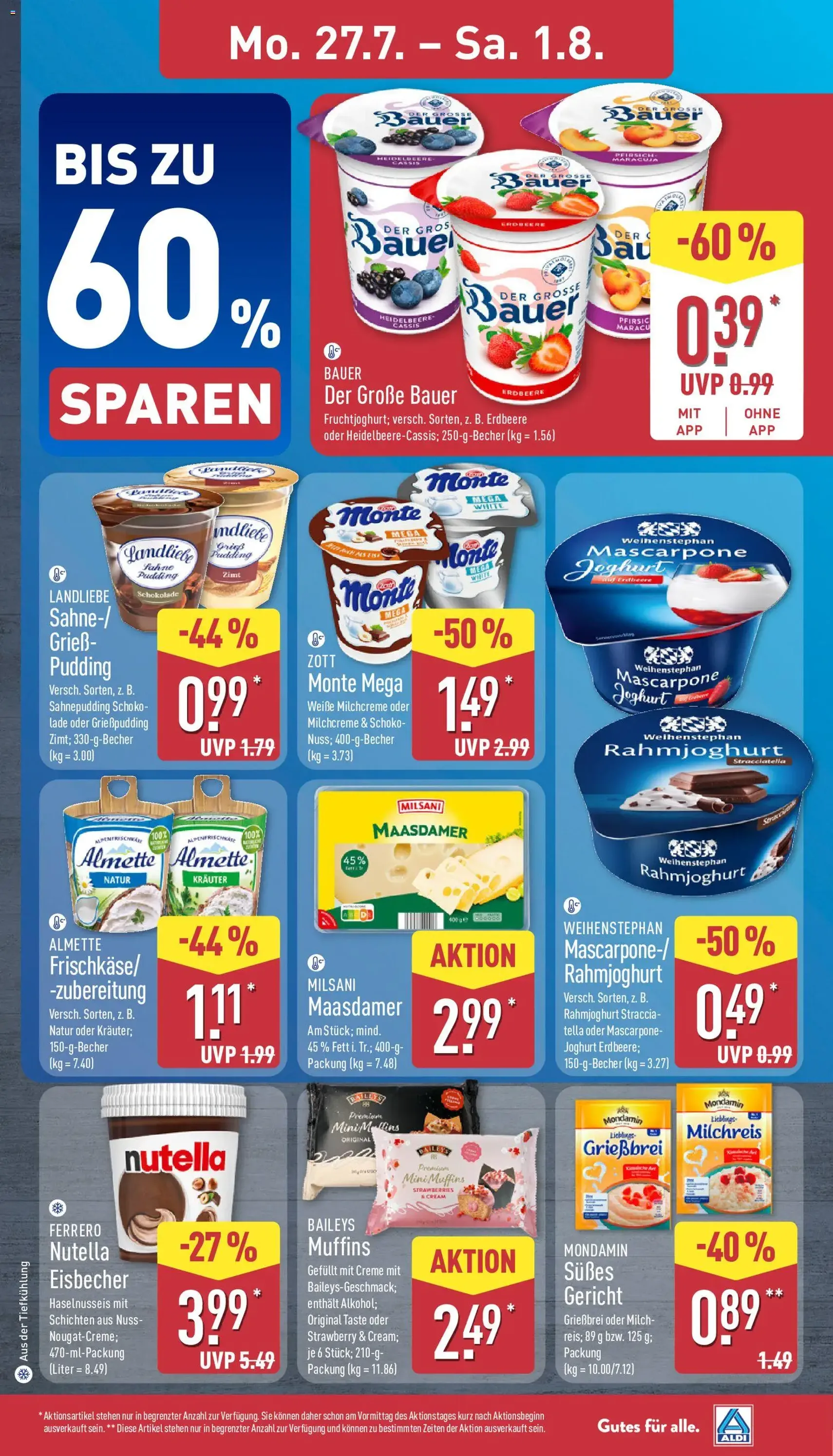 Aldi Prospekt - Gültiger Prospekt ab 27.07.2026, Seite 9 von insgesamt 48