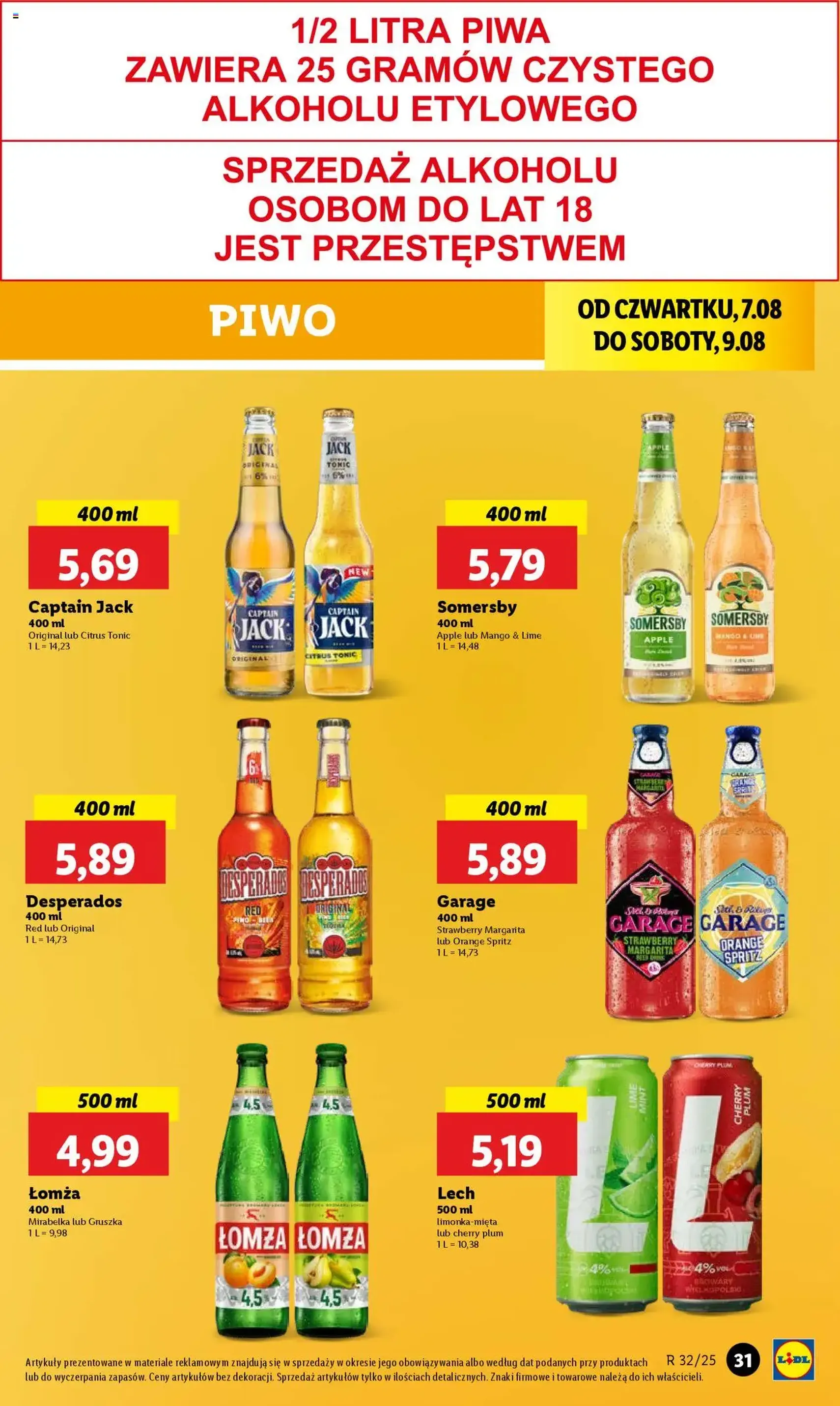 Lidl Gazetka - ważny gazetka od 07.08.2025 strona 39 z 58 Lidl Gazetka - ważny gazetka od 07.08.2025 strona 39 z 58