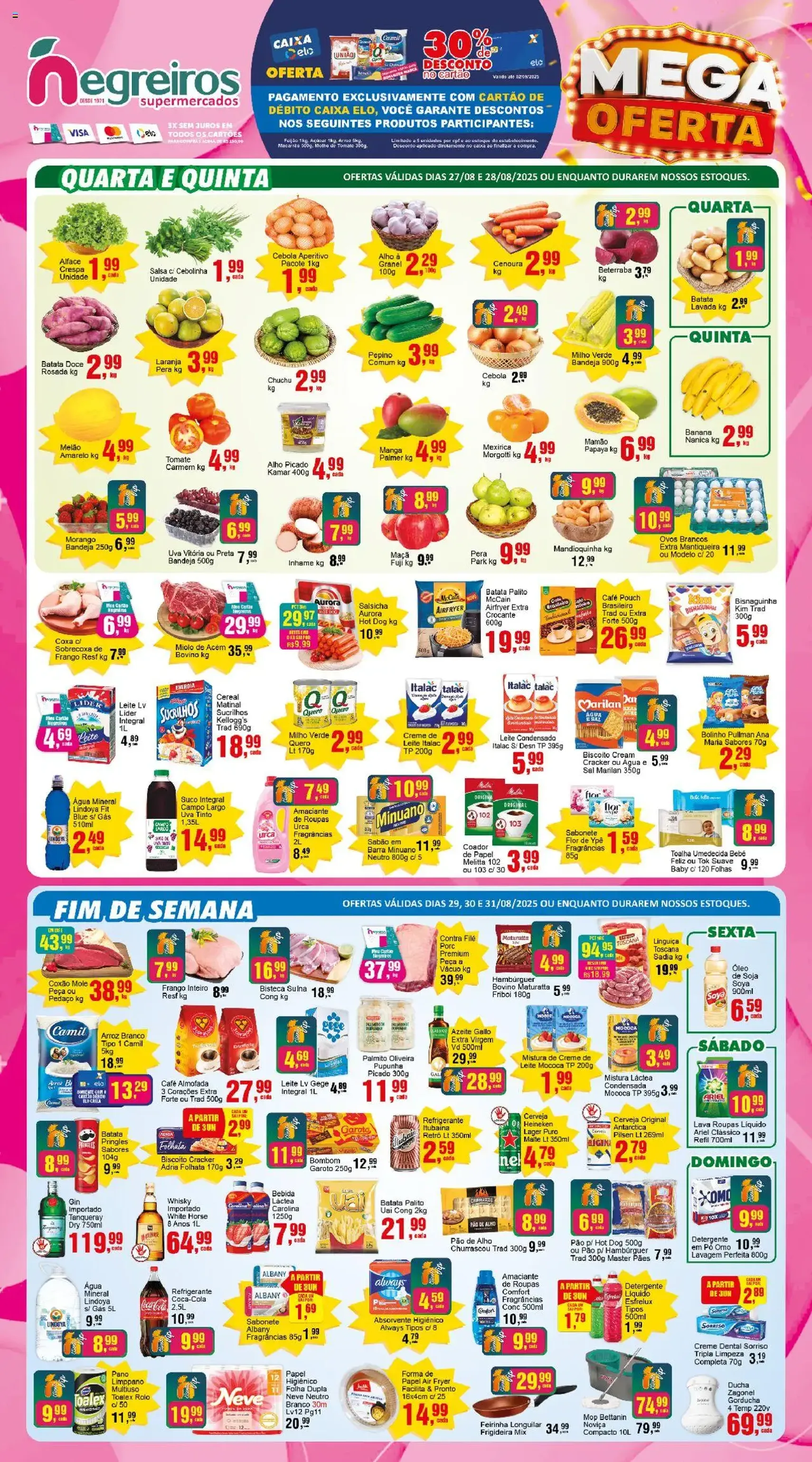 Negreiros - Ofertas da semana - folheto válido a partir de 27/08/2025 página 1 de 2