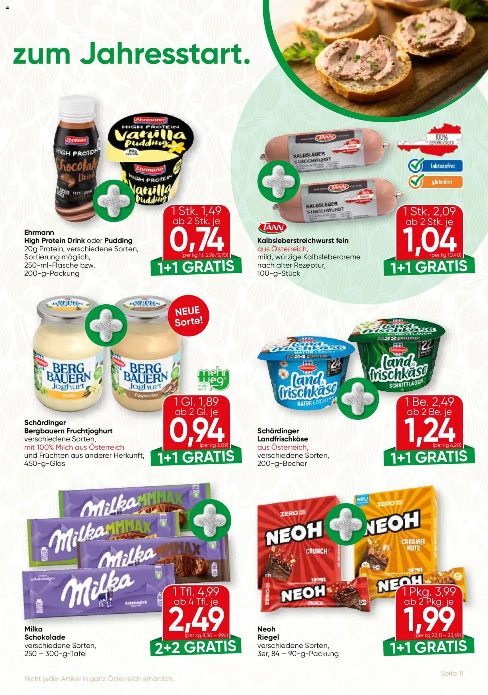 SPAR Gourmet Flugblatt - Gültiger Prospekt ab 02.01.2026, Seite 11 von insgesamt 12