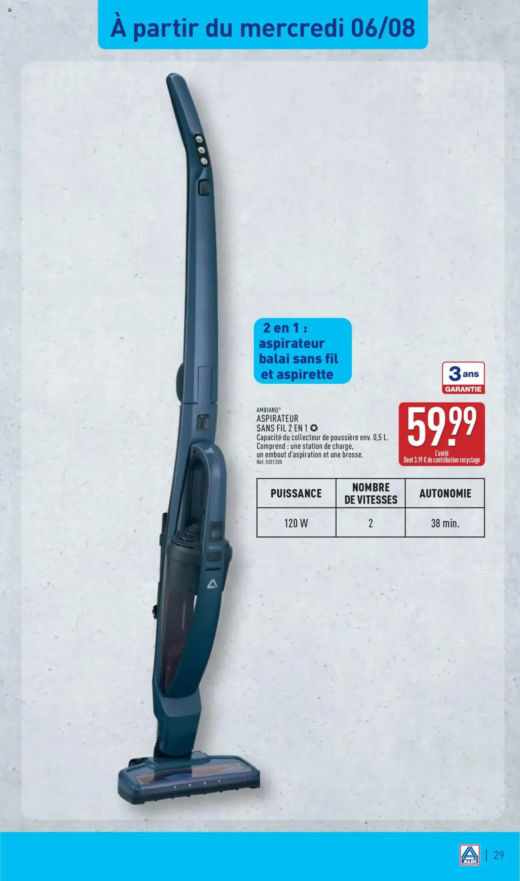 Aldi catalogue semaine 32 - brochure valable à partir du 05/08/2025, page 31 sur 41 Aldi catalogue semaine 32 - brochure valable à partir du 05/08/2025, page 31 sur 41