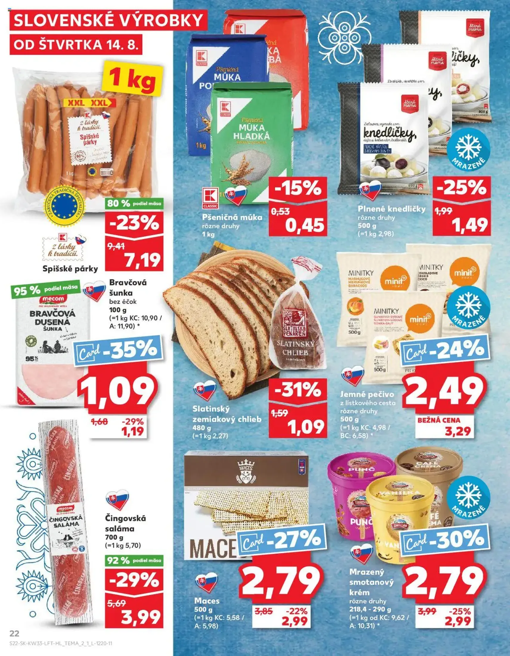 Kaufland Bratislava-Dúbravka - platný leták od 14.08.2025 strana 22 z 76