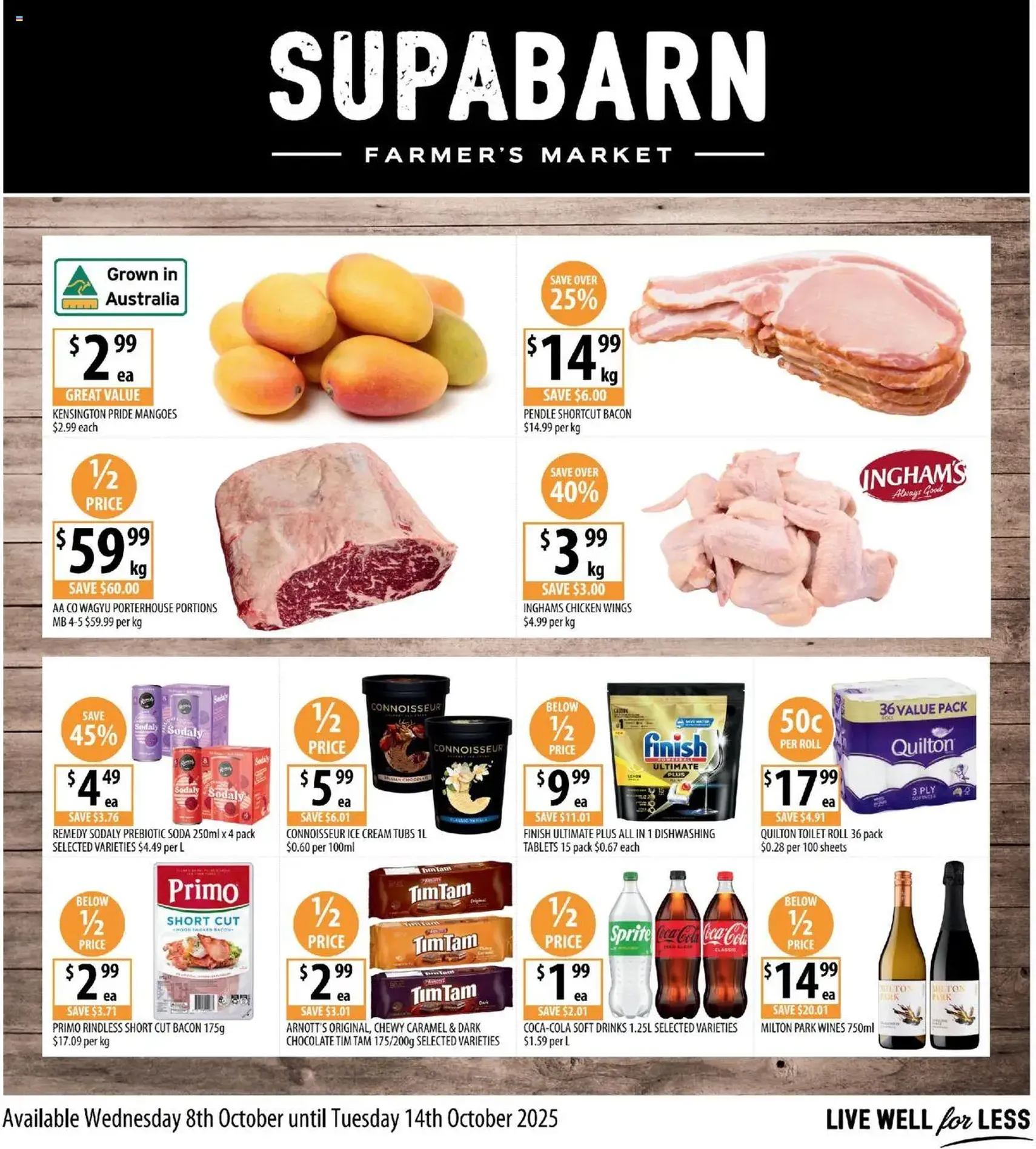 Supabarn Catalogue - valid flyer from 08/10/2025, page 1 of 12