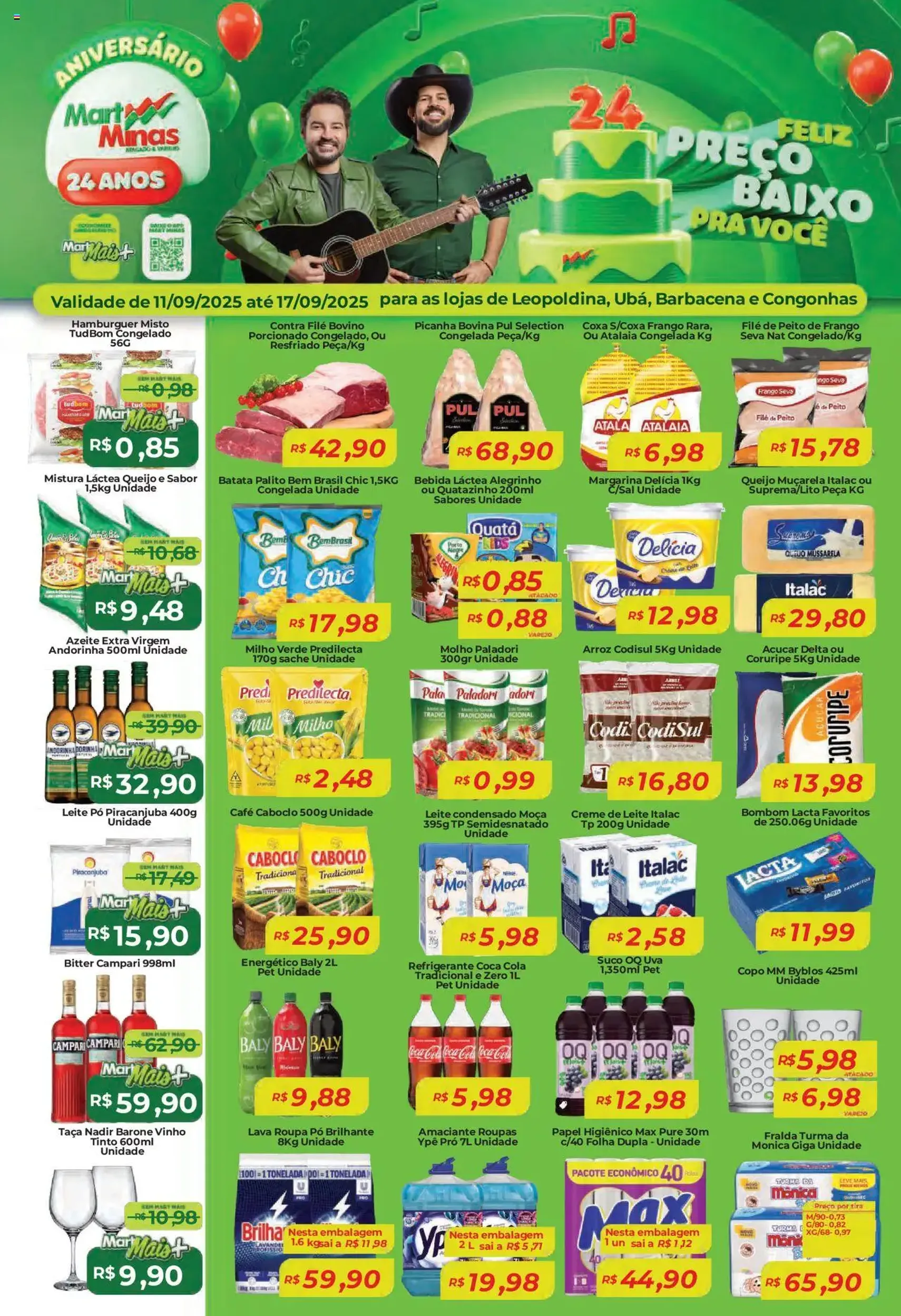Mart Minas - Ofertas da semana - folheto válido a partir de 11/09/2025 página 1 de 8 Mart Minas - Ofertas da semana - folheto válido a partir de 11/09/2025 página 1 de 8