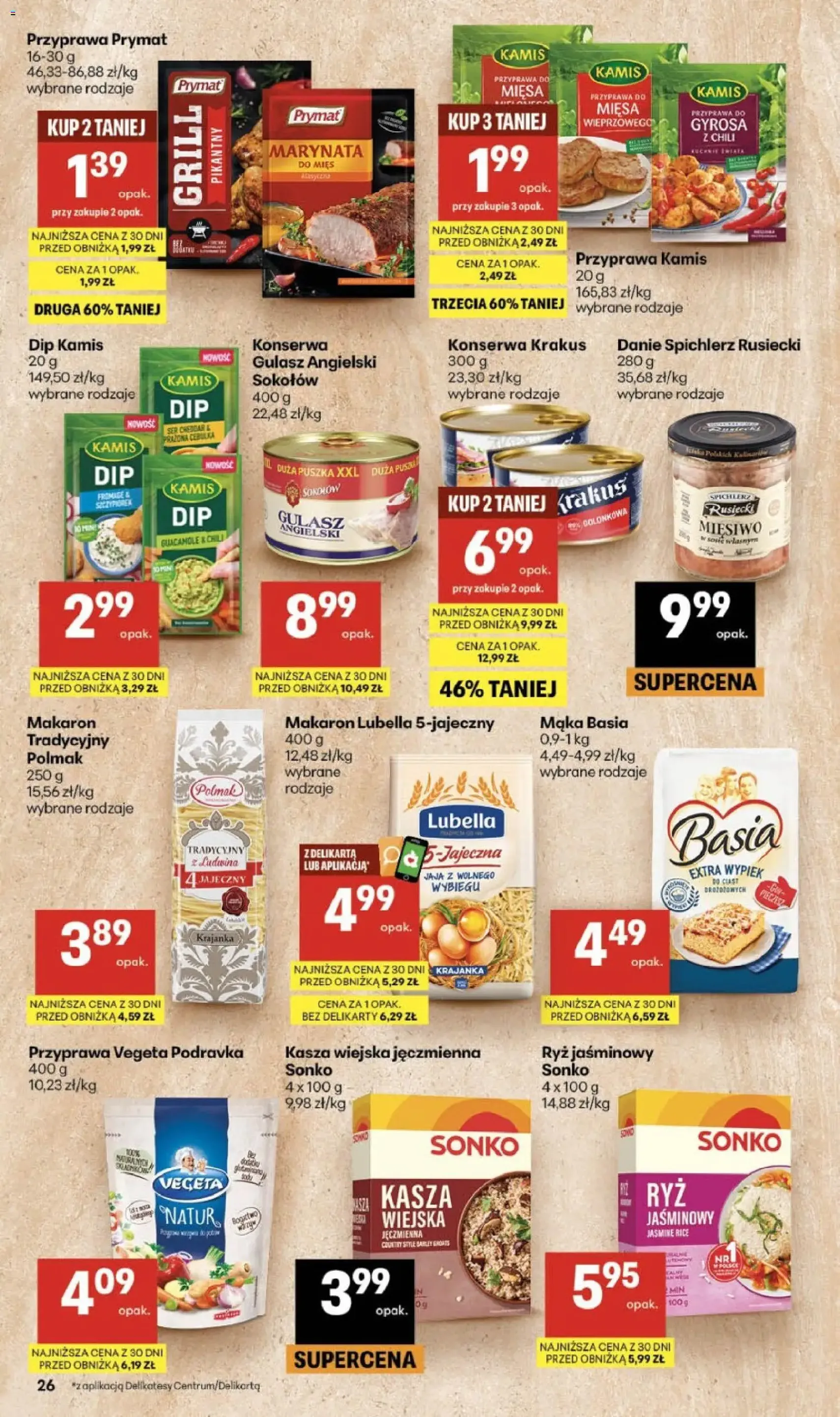 Delikatesy Centrum gazetka - ważny gazetka od 16.07.2026 strona 26 z 40