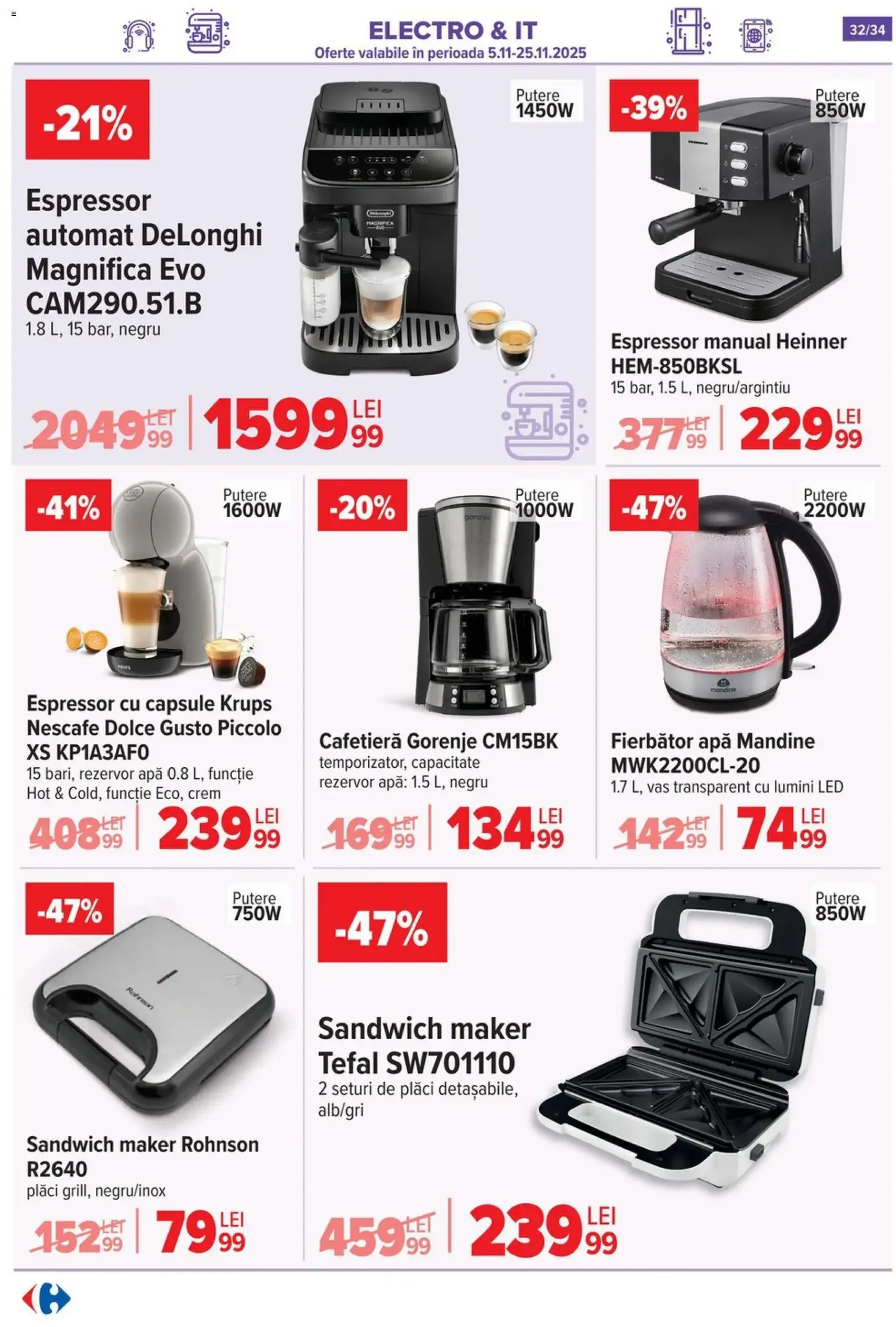 Catalog Carrefour - cataloage valabile începând cu 05.11.2025 pagina 32 din 34
