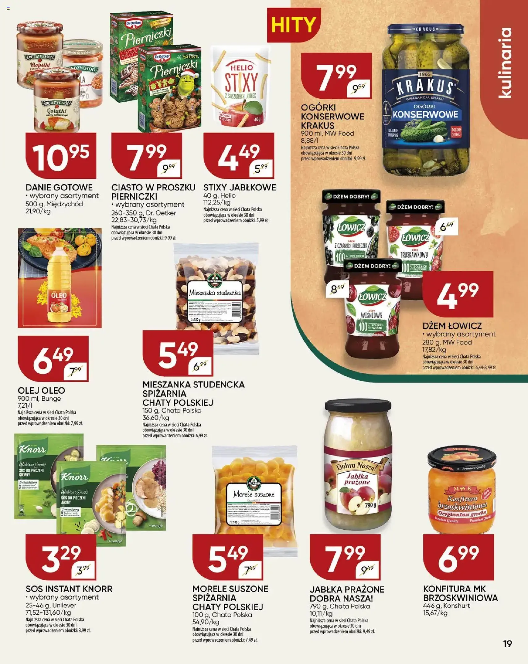 Chata Polska - Gazetka - ważny gazetka od 06.11.2025 strona 19 z 24