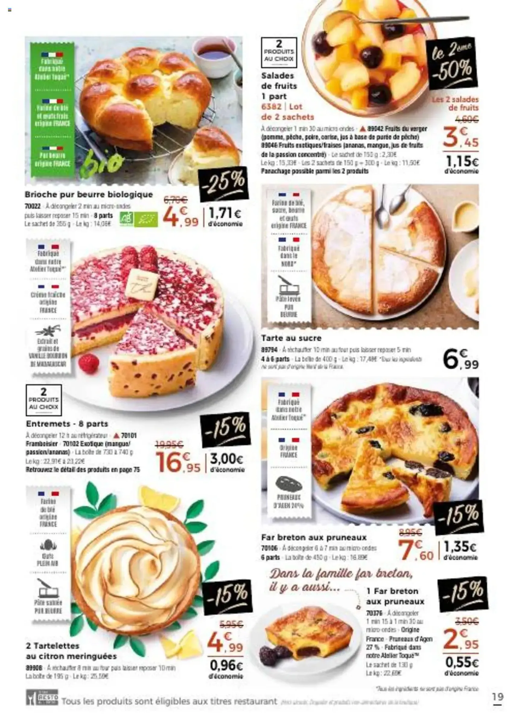 Thiriet catalogue livraison à domicile - brochure valable à partir du 11/07/2025, page 19 sur 80 Thiriet catalogue livraison à domicile - brochure valable à partir du 11/07/2025, page 19 sur 80