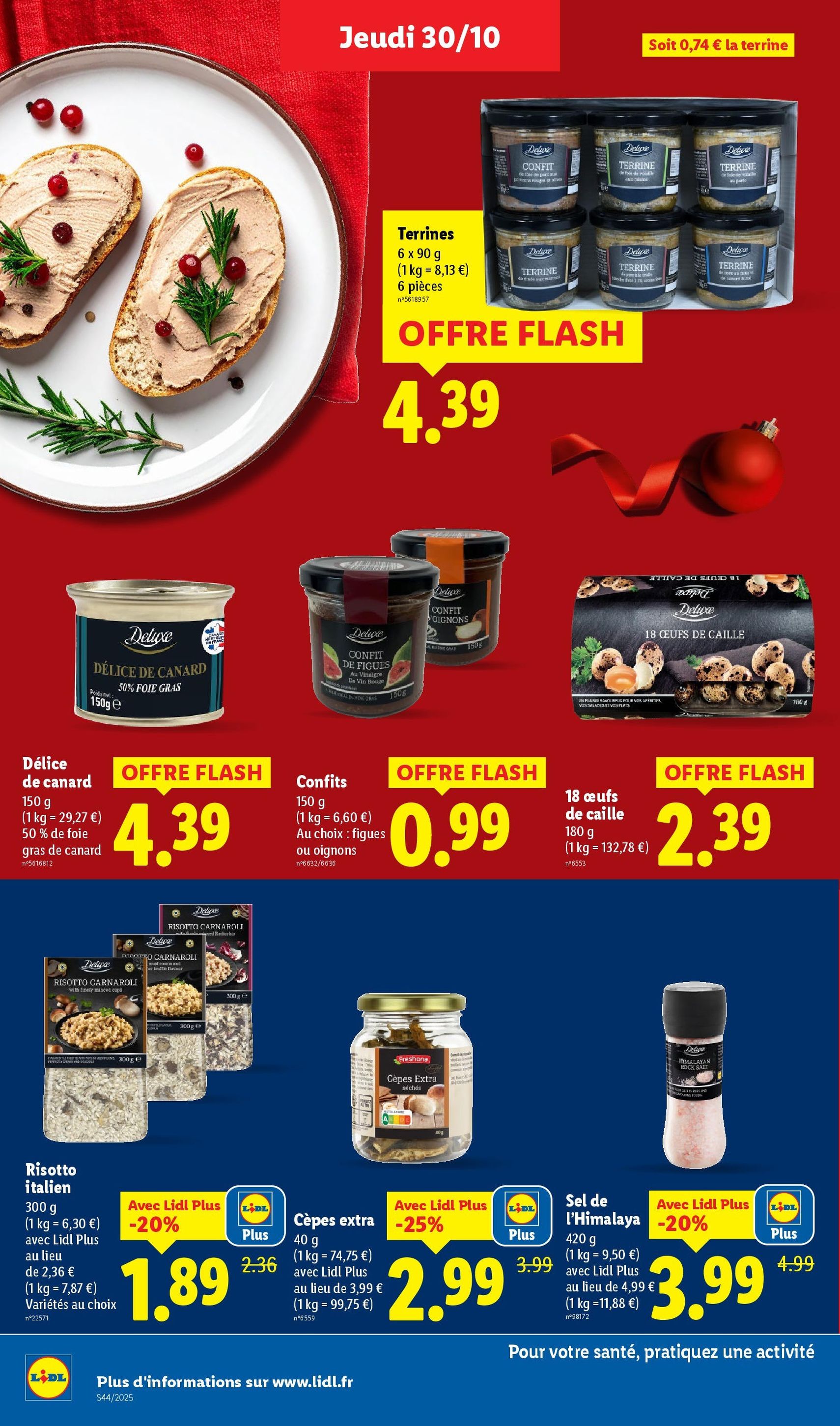 LIDL catalogue semaine 44 - brochure valable à partir du 30/10/2025, page 22 sur 82