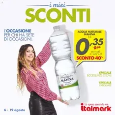 Volantino Italmark - anteprima volantino valido dal 06/08/2025