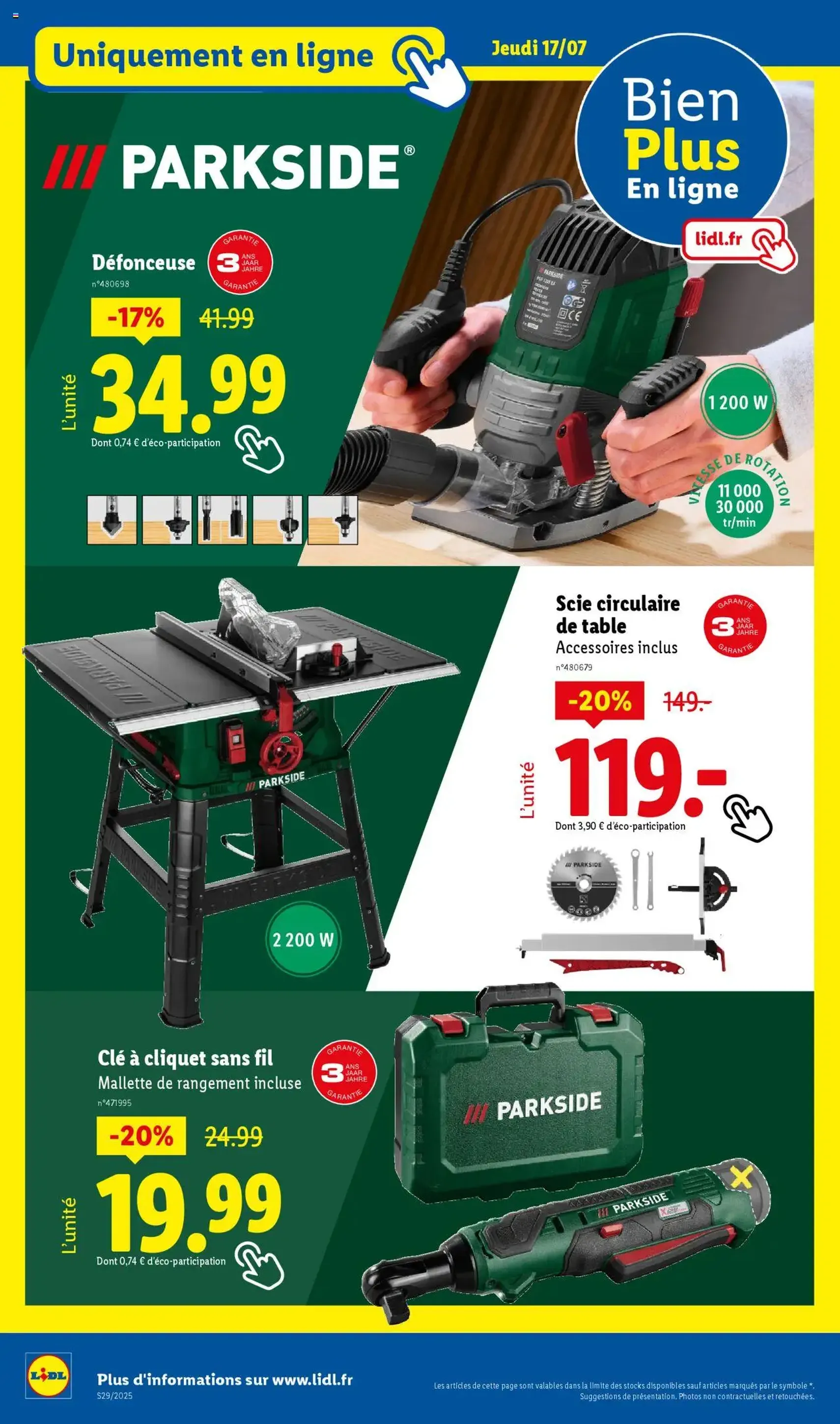 LIDL catalogue semaine 28 - brochure valable à partir du 17/07/2025, page 50 sur 82 LIDL catalogue semaine 28 - brochure valable à partir du 17/07/2025, page 50 sur 82