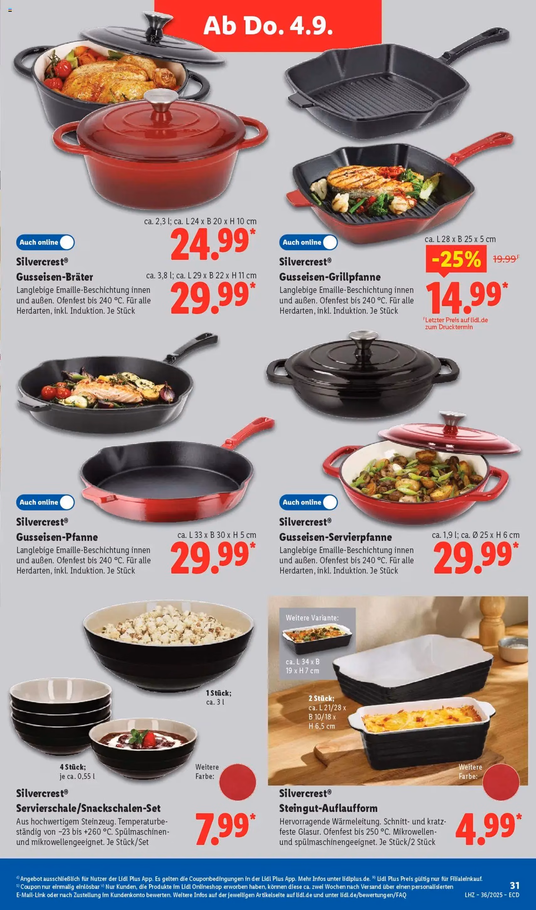 Lidl Prospekt - Gültiger Prospekt ab 01.09.2025, Seite 49 von insgesamt 72 Lidl Prospekt - Gültiger Prospekt ab 01.09.2025, Seite 49 von insgesamt 72