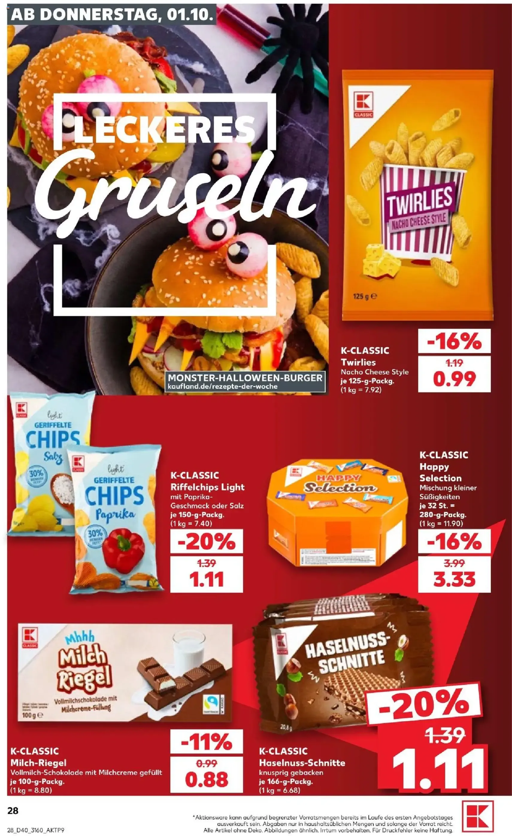 Kaufland Prospekt - Gültiger Prospekt ab 01.10.2026, Seite 32 von insgesamt 70