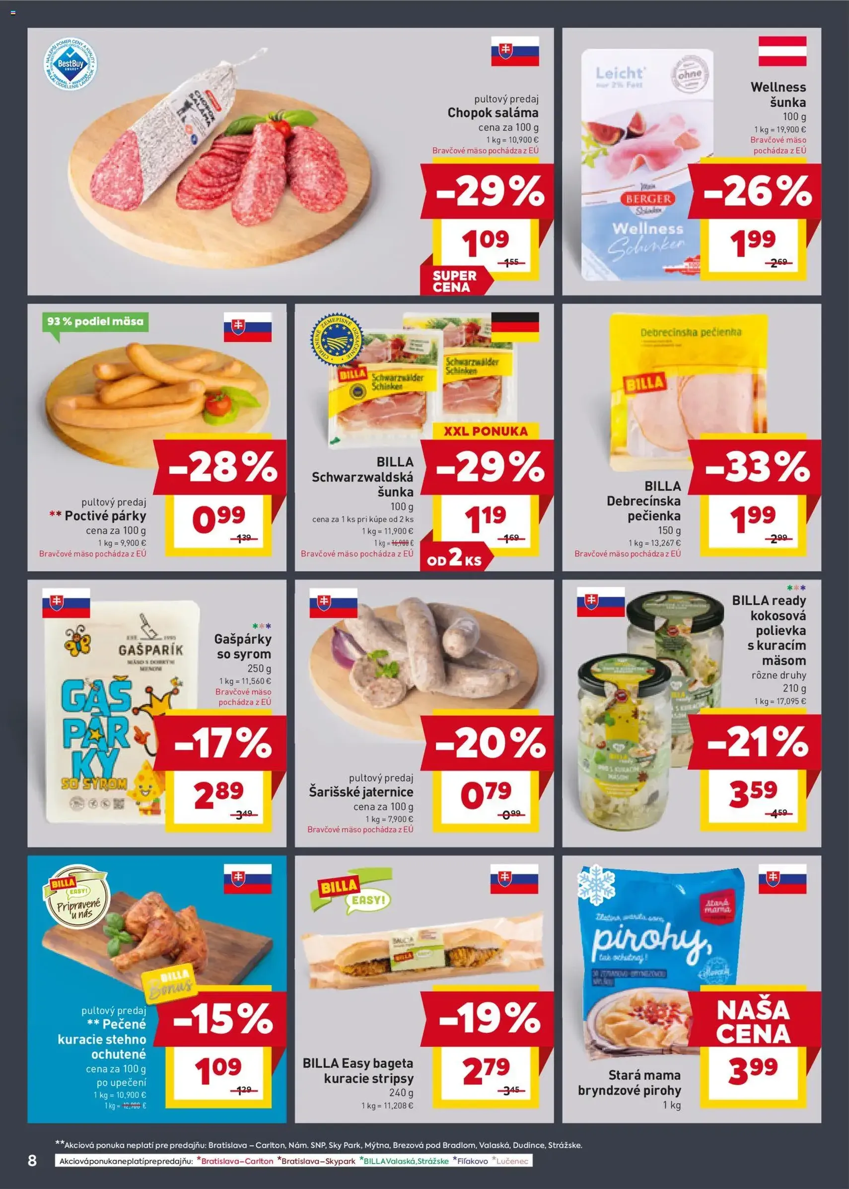 Billa leták - platný leták od 04.02.2026 strana 8 z 24