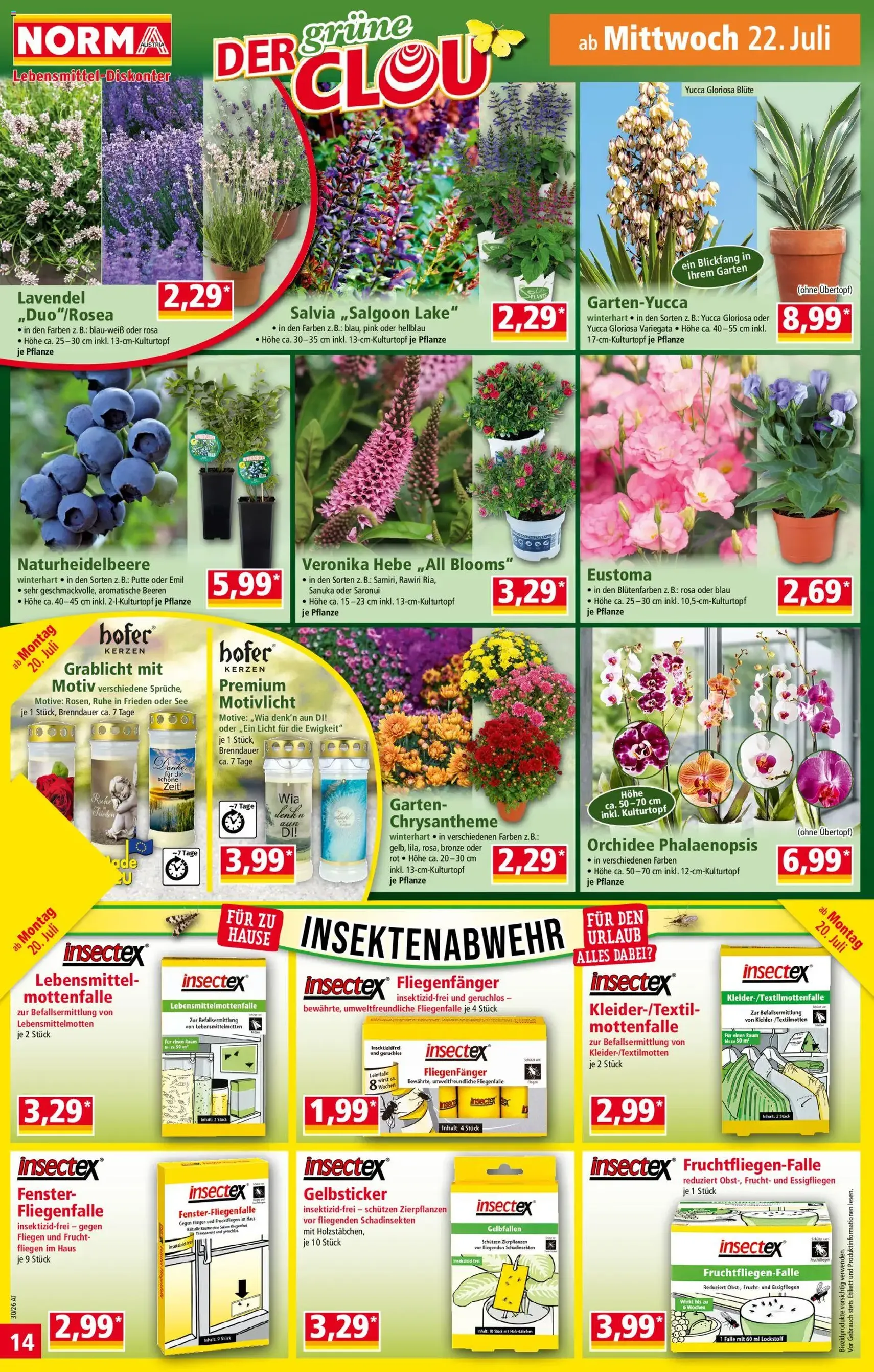 Norma Flugblatt - Gültiger Prospekt ab 20.07.2026, Seite 14 von insgesamt 21