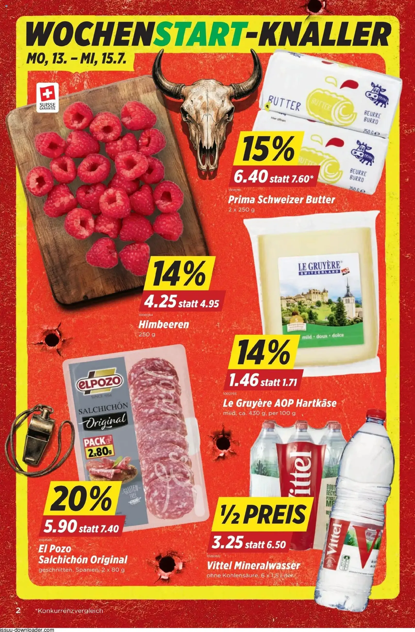 Denner aktionen - Gültiger Prospekt ab 09.07.2026, Seite 2 von insgesamt 22