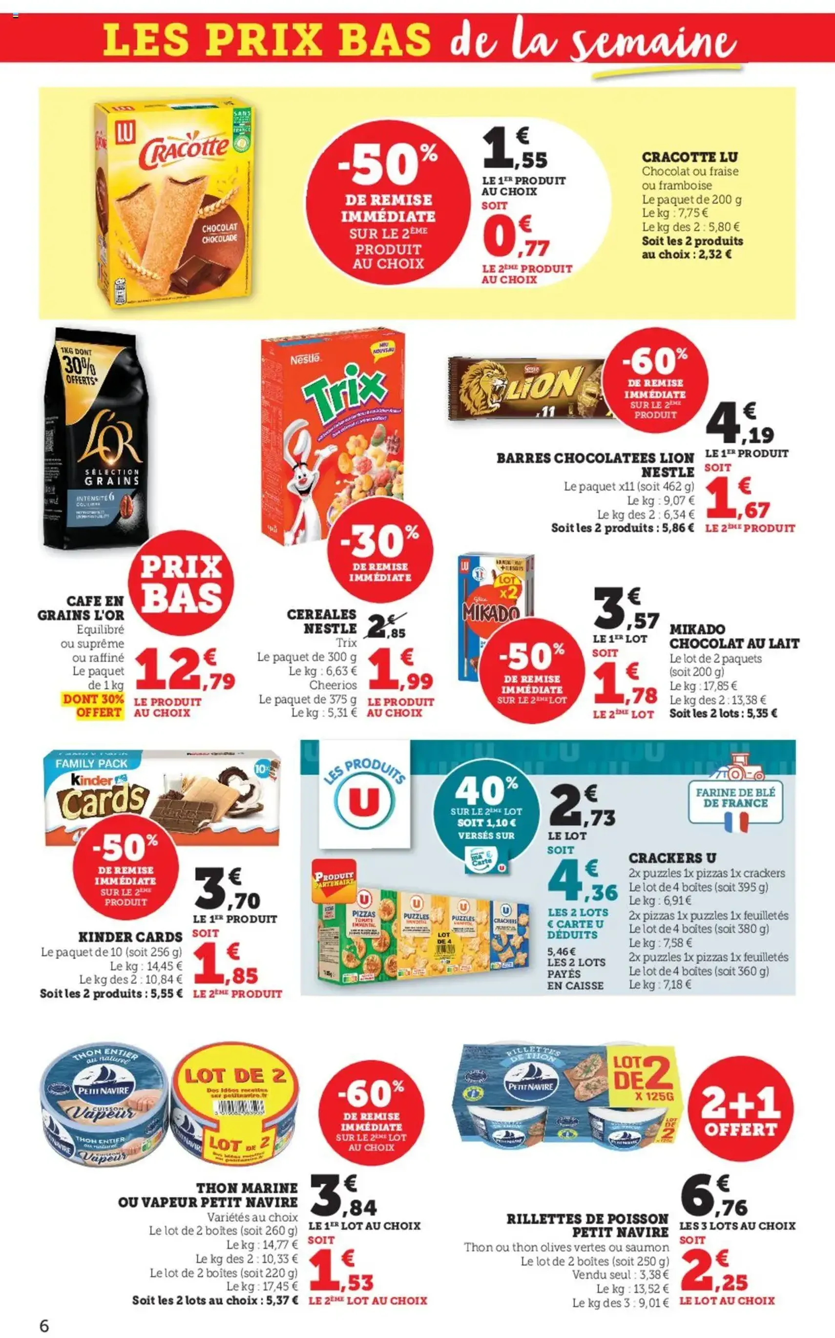 Hyper U catalogue - brochure valable à partir du 29/07/2025, page 6 sur 24 Hyper U catalogue - brochure valable à partir du 29/07/2025, page 6 sur 24