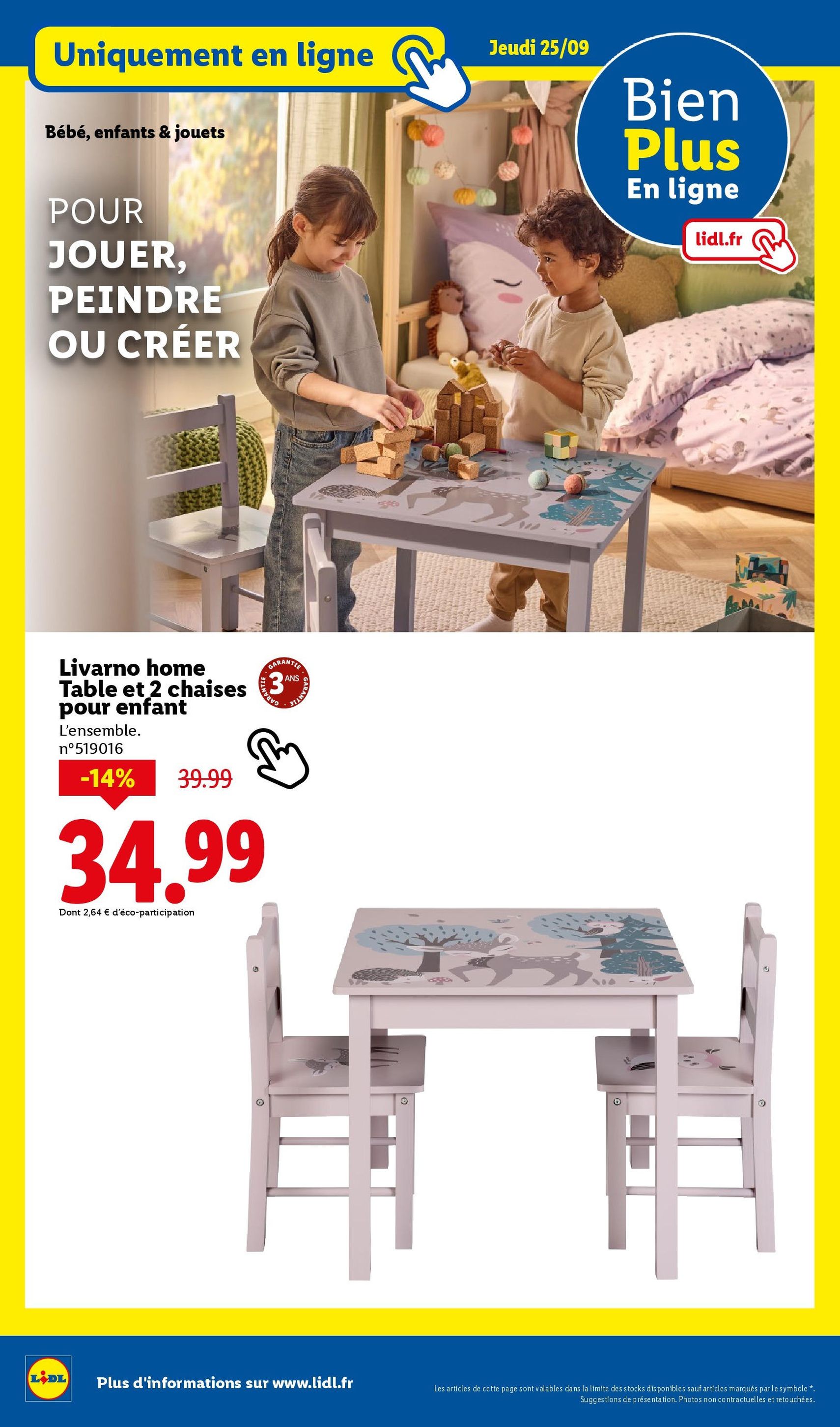 LIDL catalogue semaine 39 - brochure valable à partir du 25/09/2025, page 36 sur 73