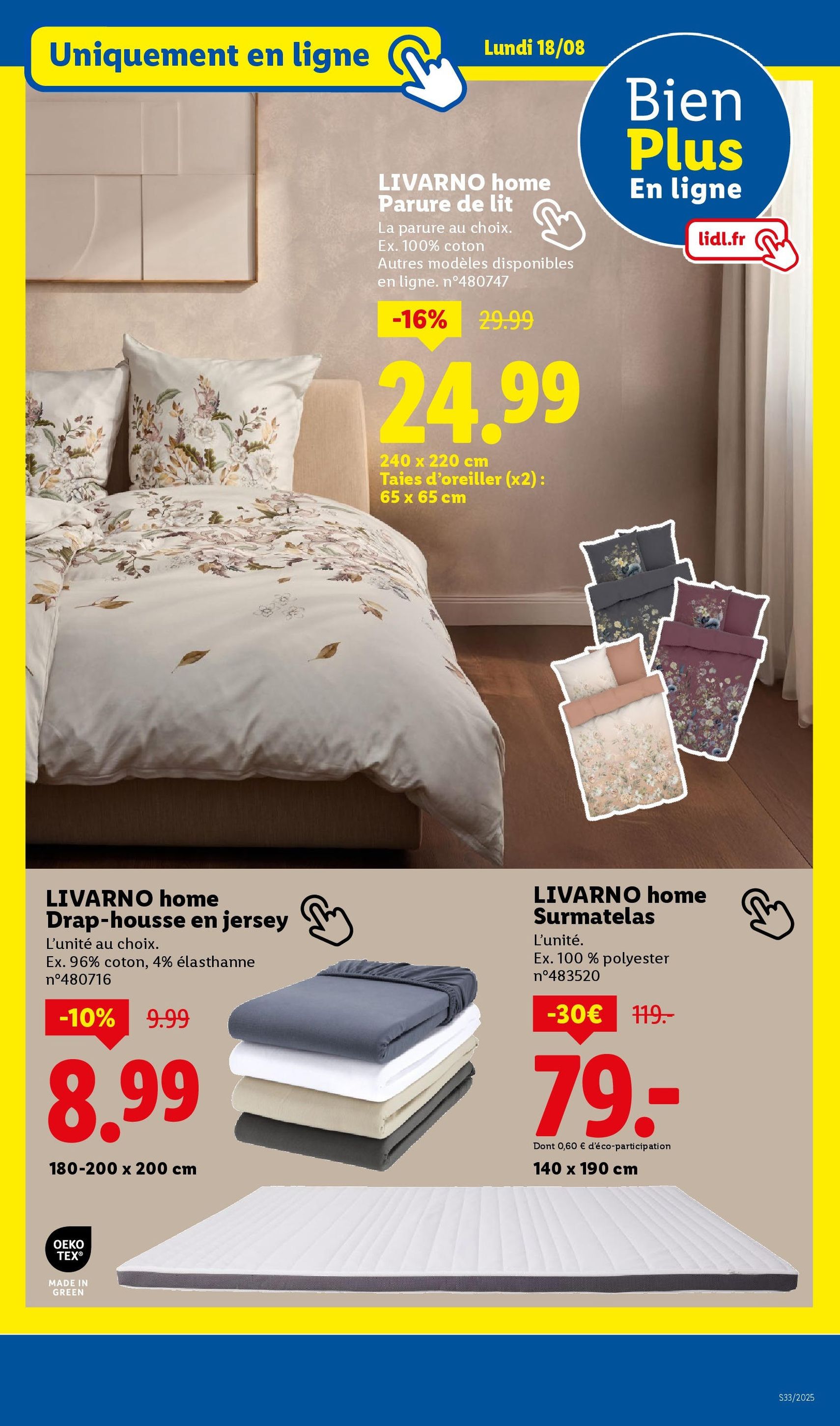 LIDL catalogue semaine 32 - brochure valable à partir du 14/08/2025, page 59 sur 72