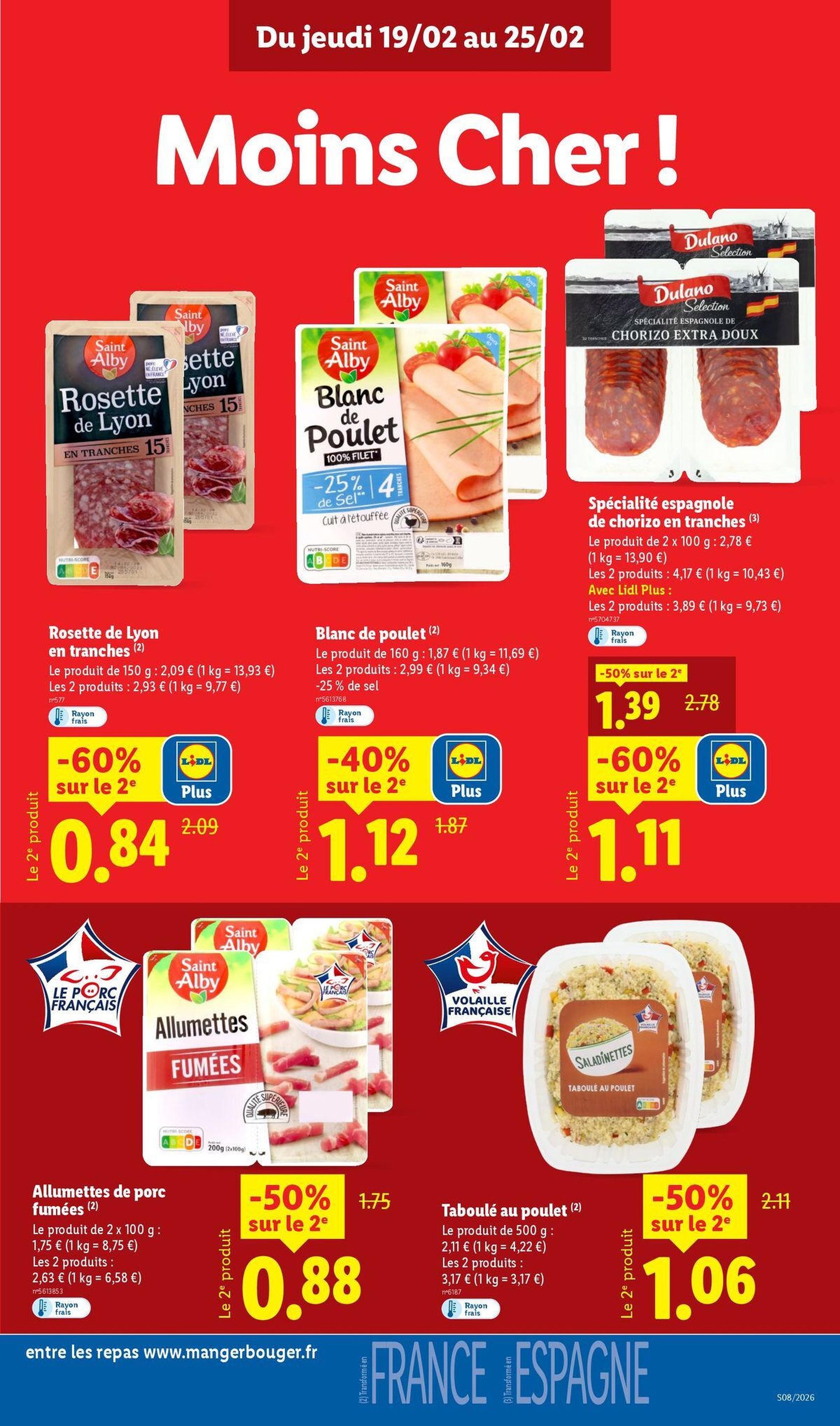 LIDL catalogue semaine 8 - brochure valable à partir du 19/02/2026, page 9 sur 77