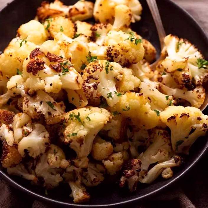 Traditional roasted cauliflower recipe