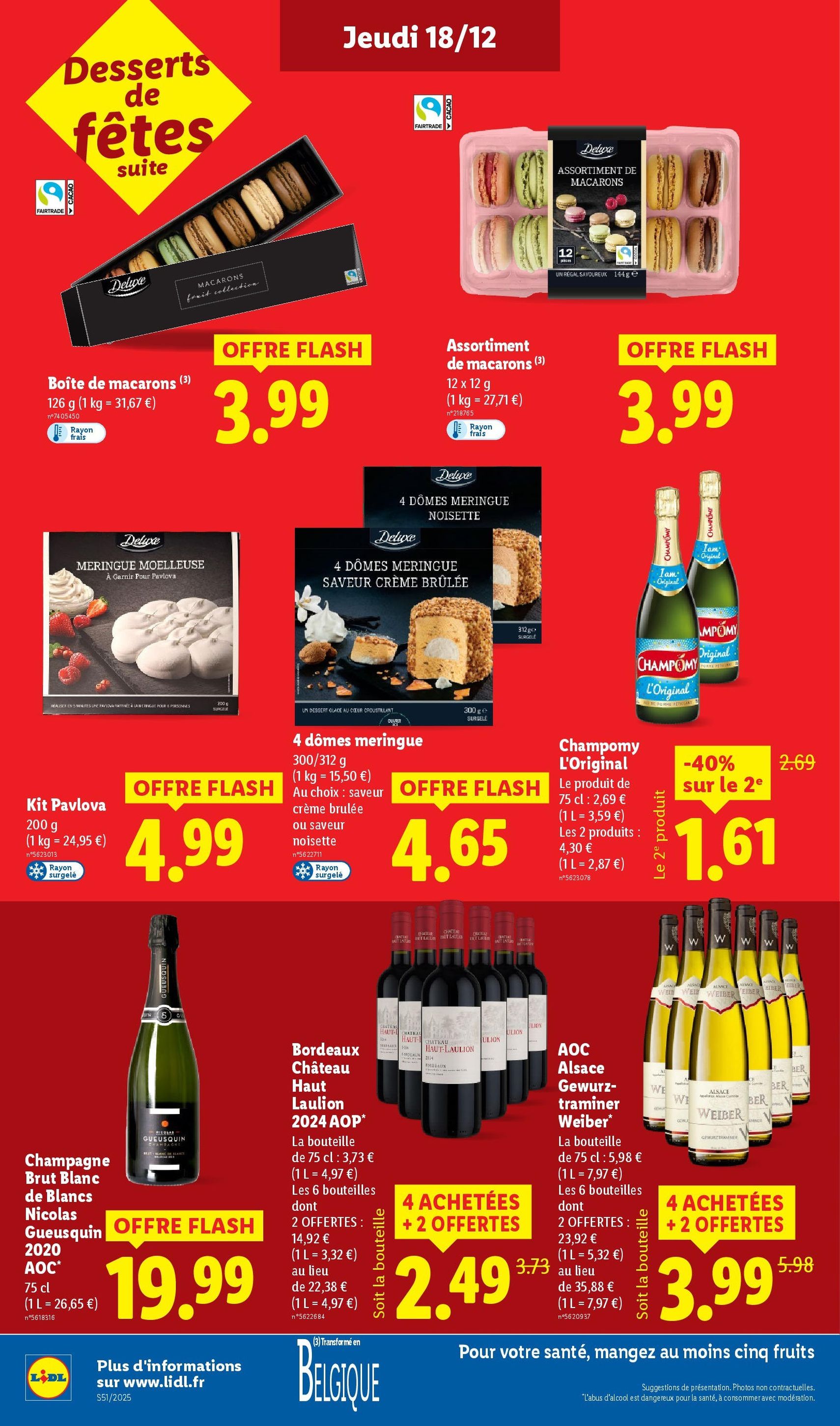 LIDL catalogue semaine 51 - brochure valable à partir du 18/12/2025, page 22 sur 87
